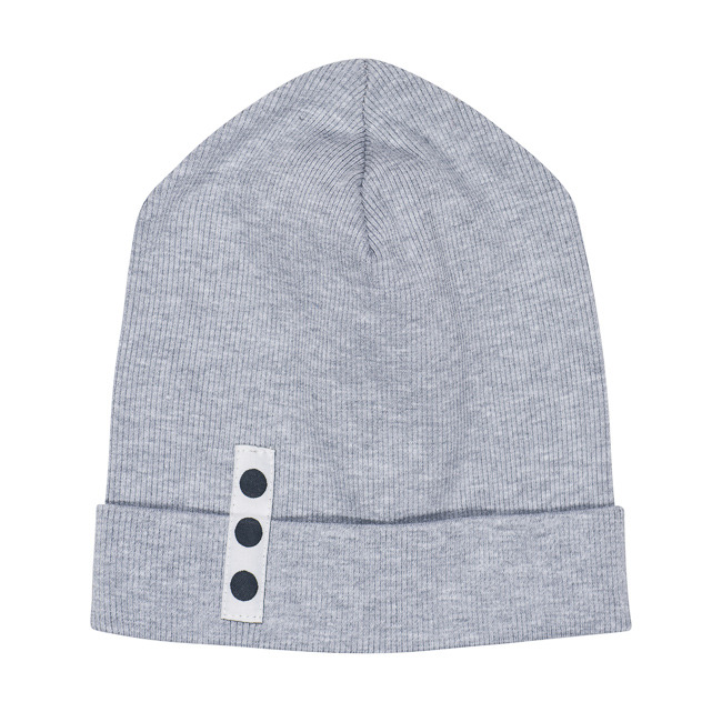 Gorro Ajustado Gris