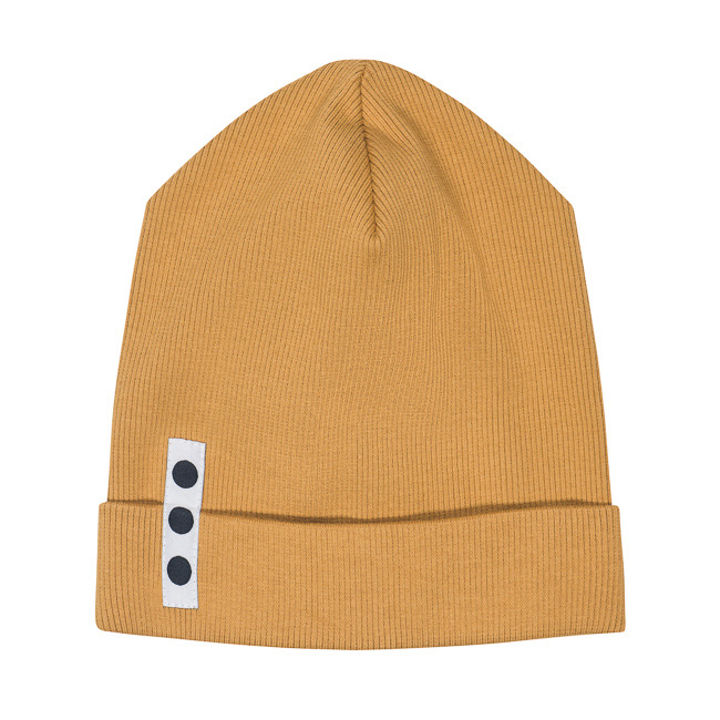 Gorro Ajustado Amarillo Mostaza