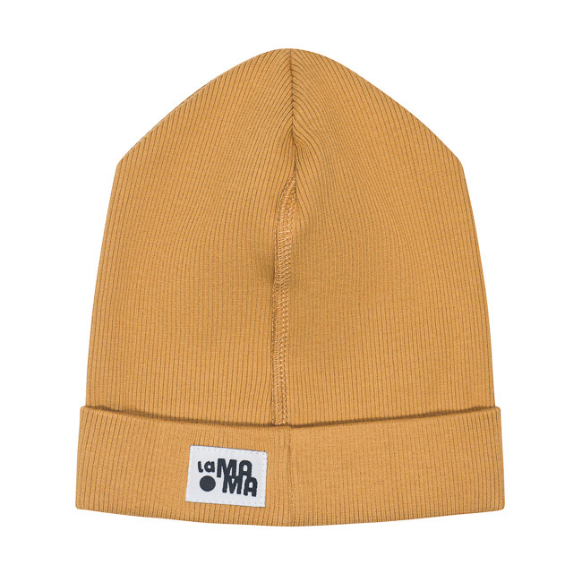 Gorro Ajustado Amarillo Mostaza