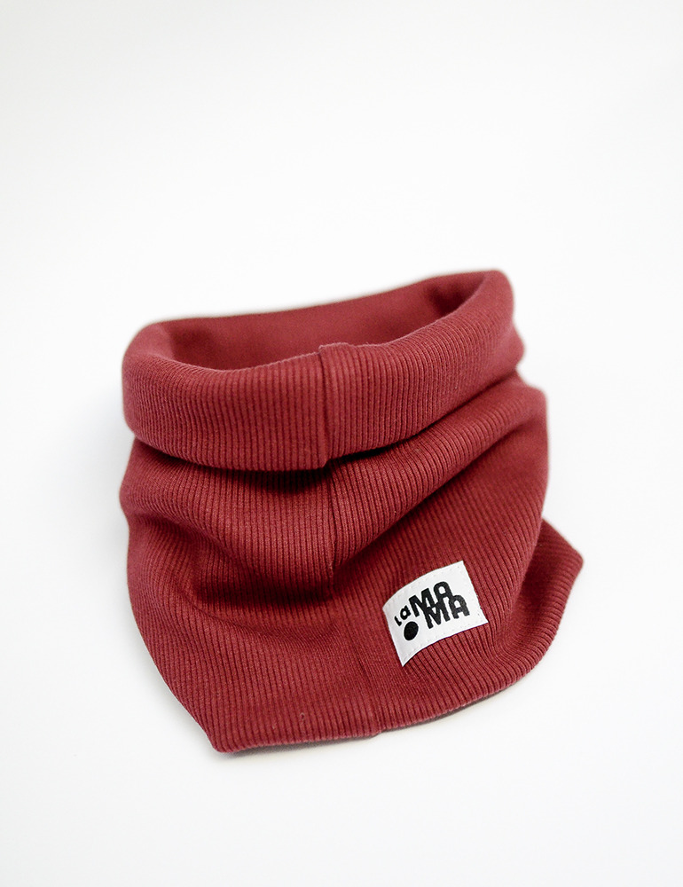 Braga de Cuello Tubo Granate