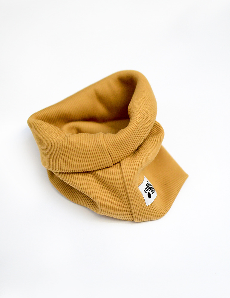 Braga de Cuello Tubo Amarillo Mostaza