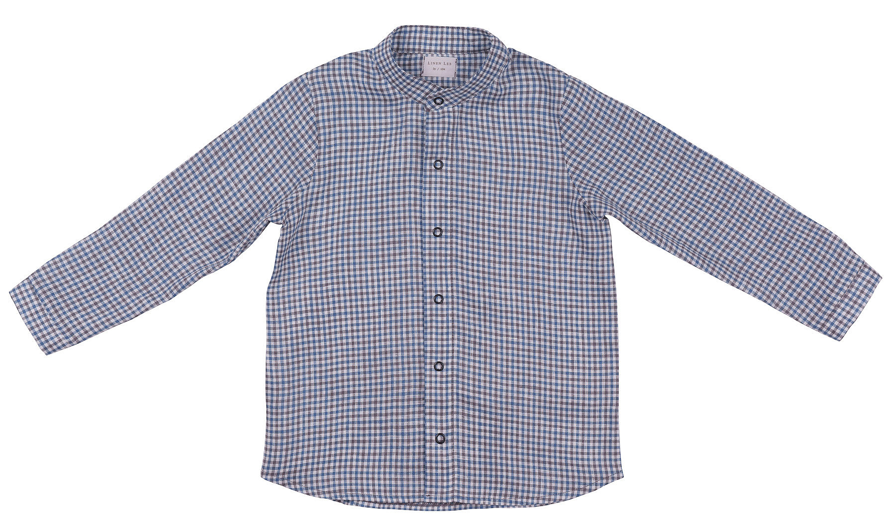 Camisa de Niño de Lino a Cuadros