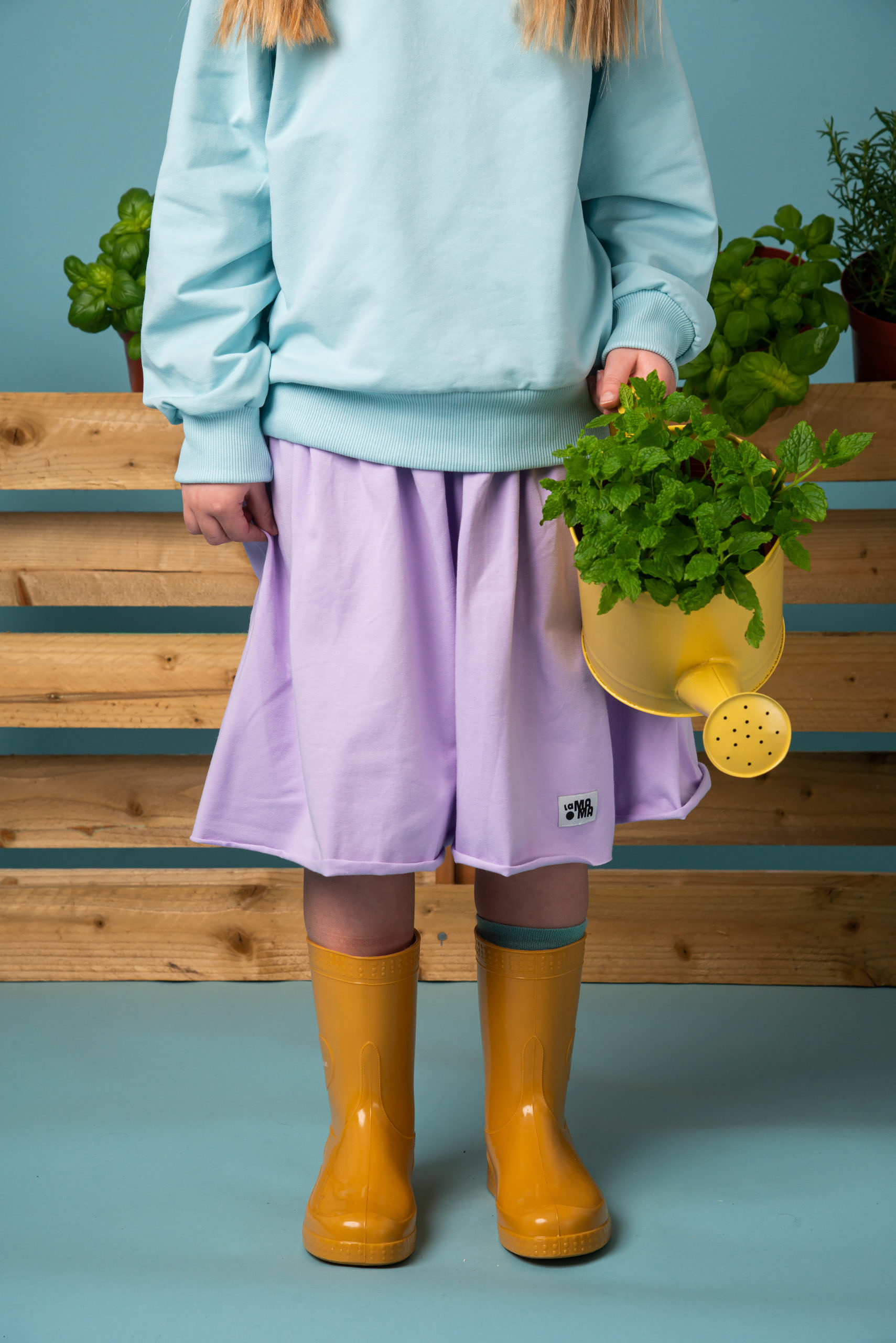Falda Midi Kids - Lavanda