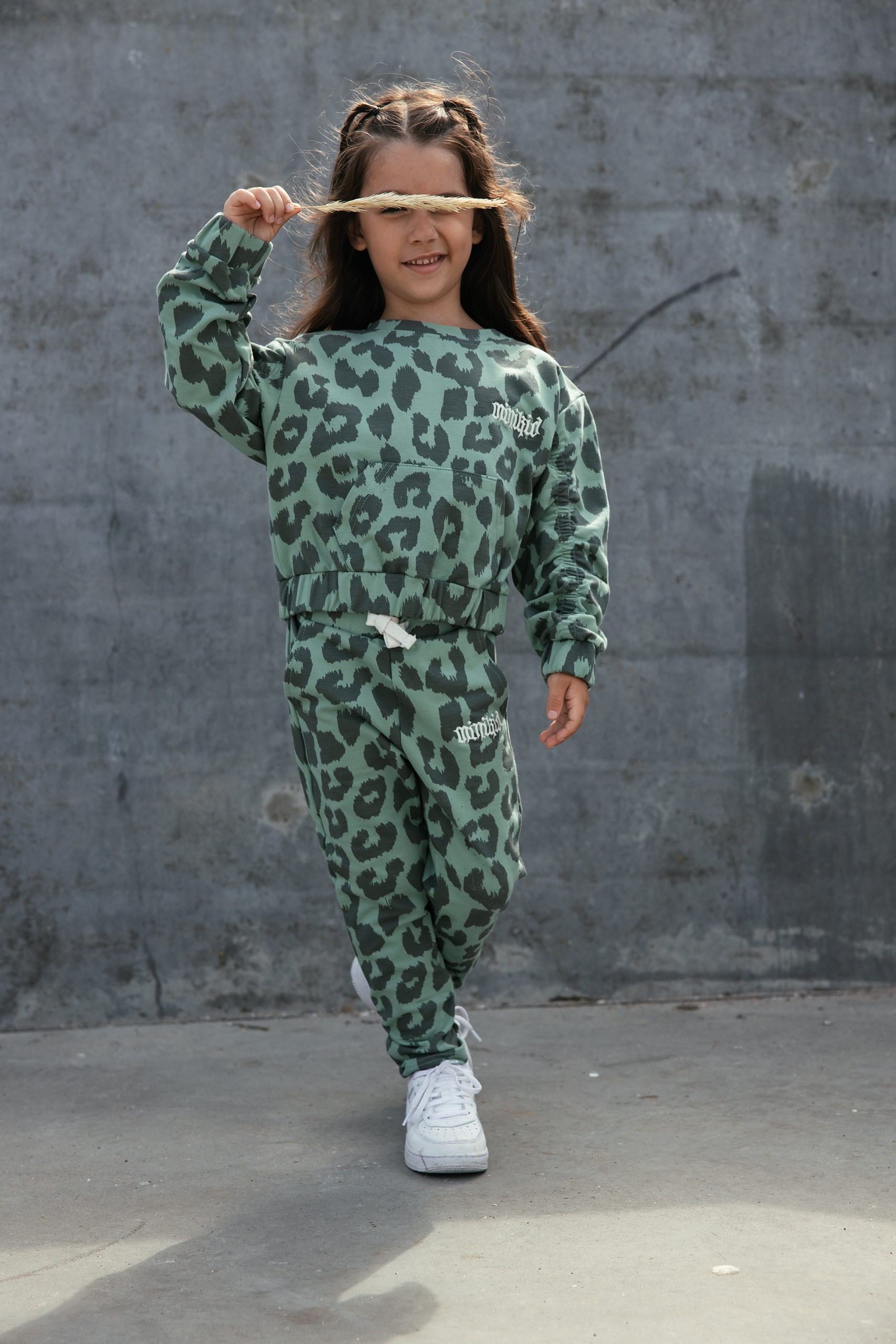 Sudadera Recogida - Verde Leo