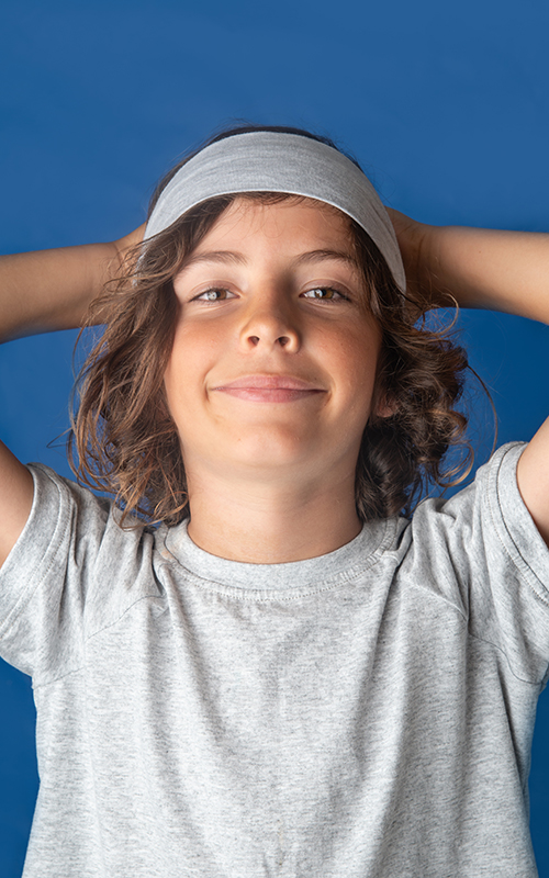 Cinta para el Pelo - Gris