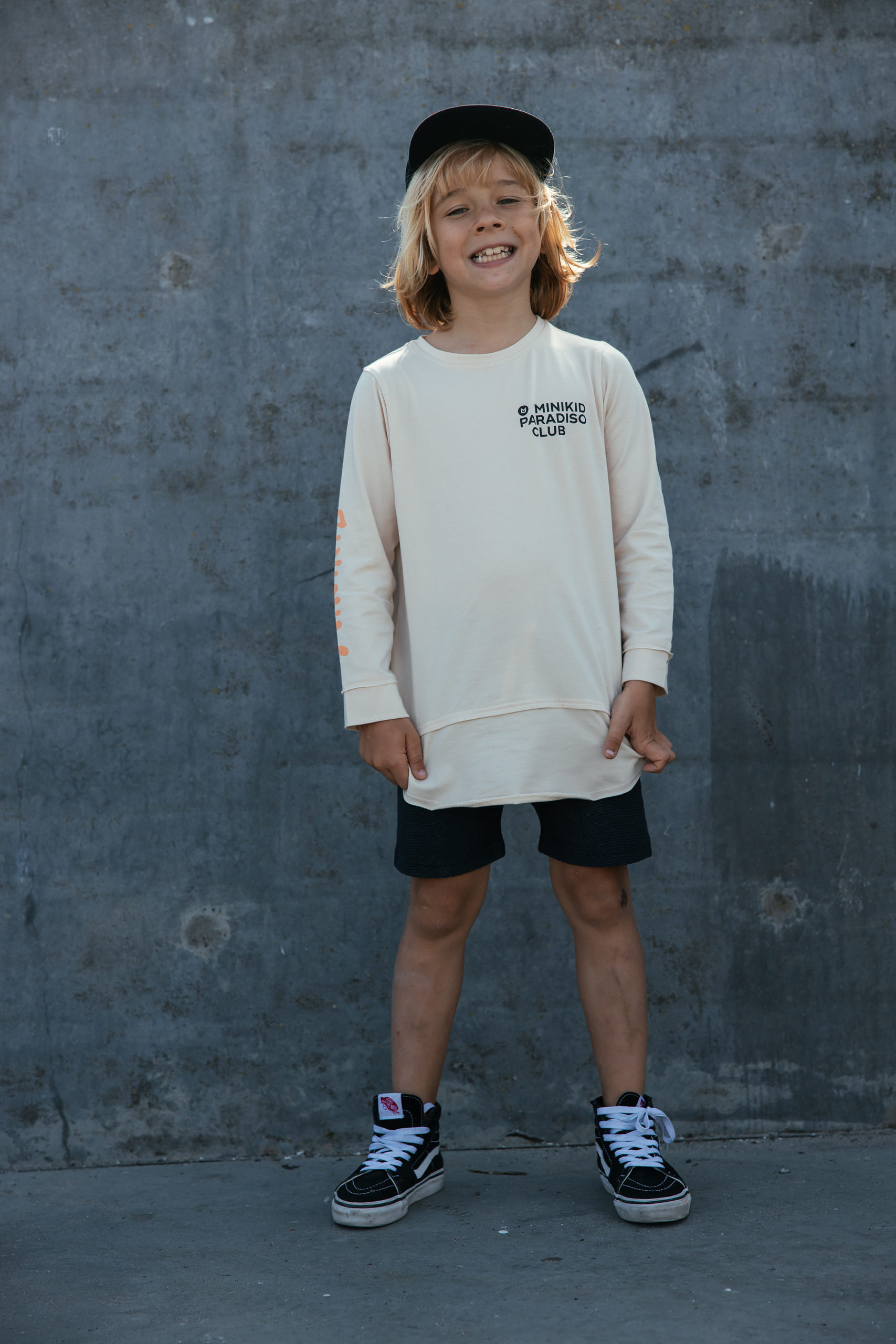 Camiseta Manga Larga Paradiso - Beige