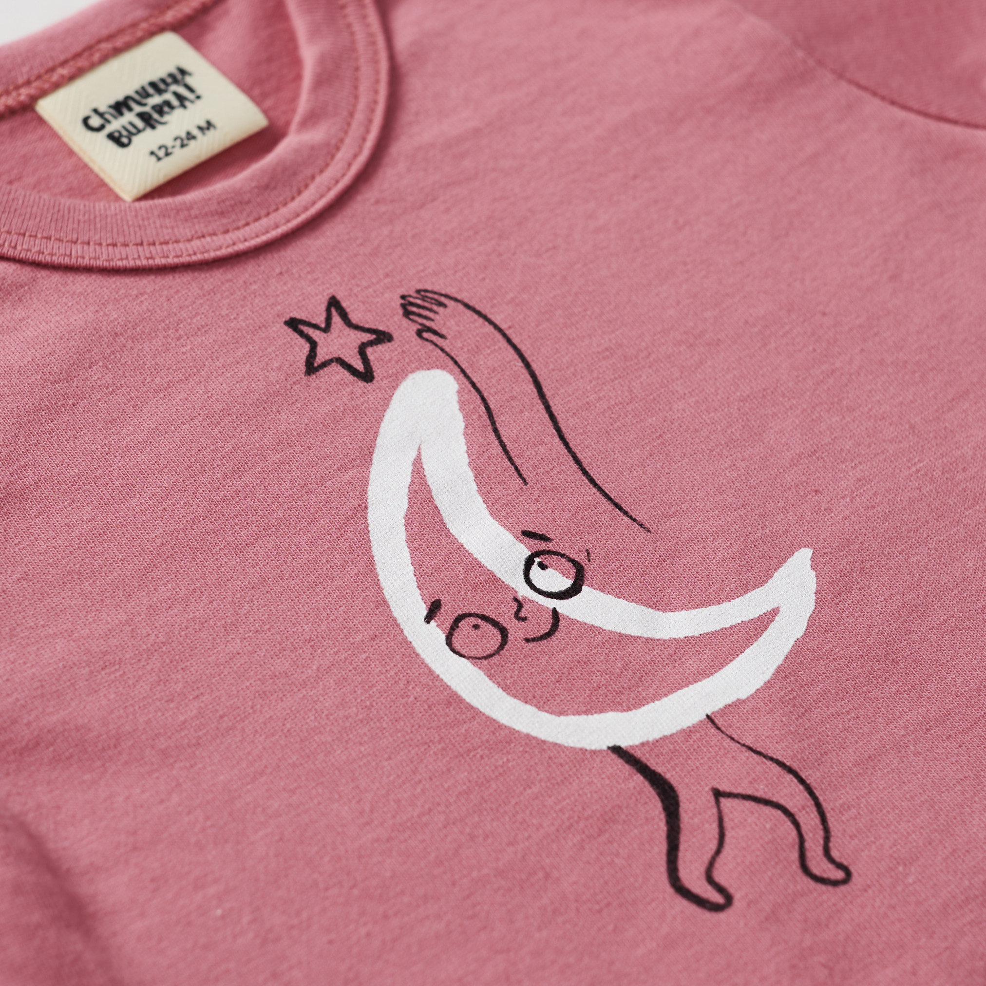 Body Bebé Moon - Rosa