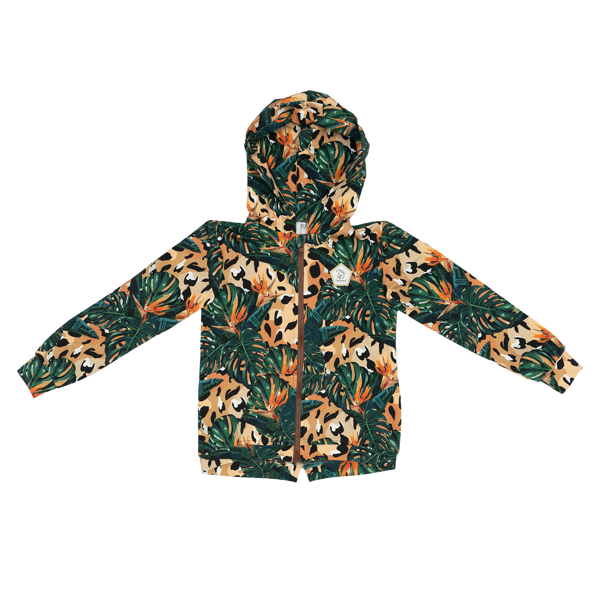 Sudadera con cremallera Jungle Spots