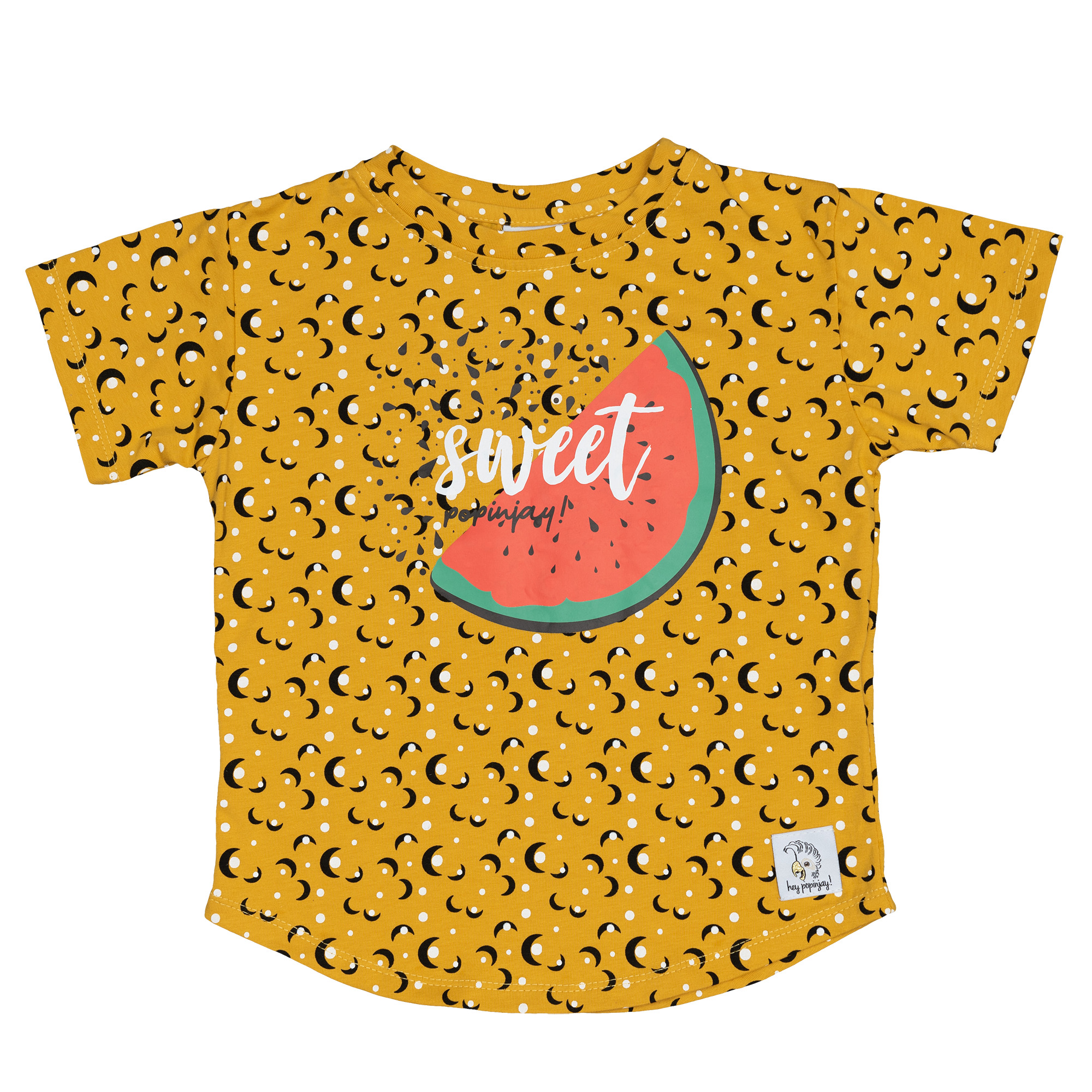 Camiseta Yellow Papaya Seeds Watermelon
