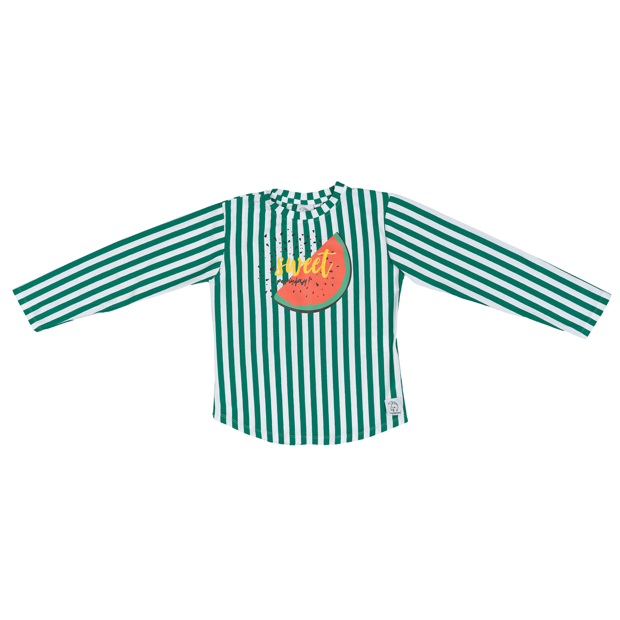 Camiseta Manga Larga Green Stripes Watermelon