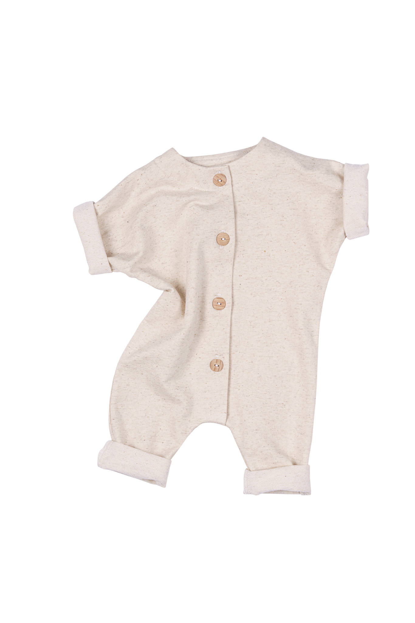 Knitware Romper - Natural