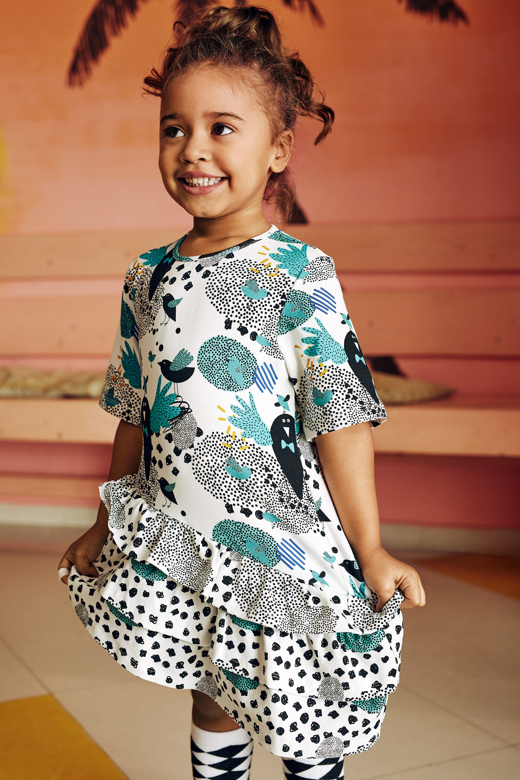 Vestido Meggi Bird Host