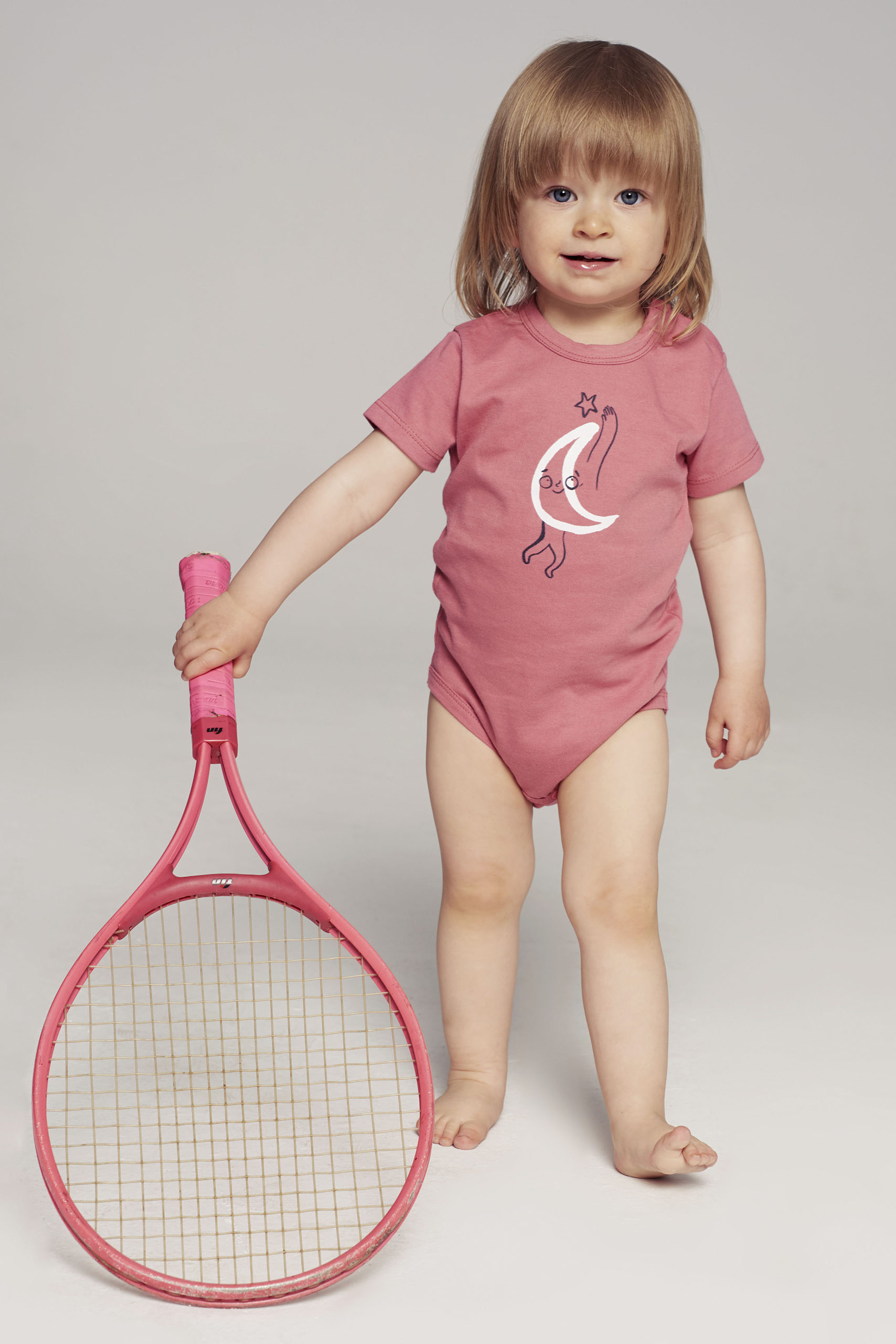 Body Bebé Moon - Rosa