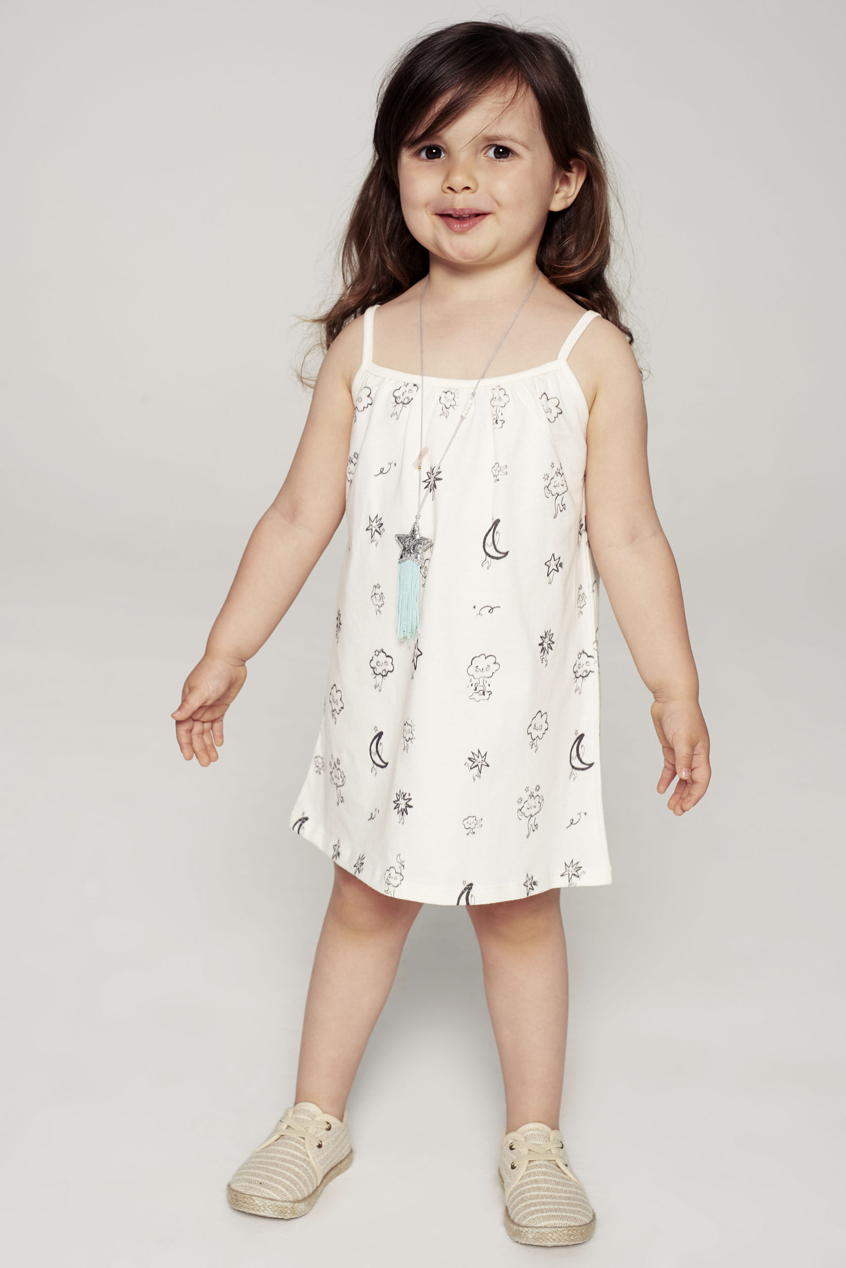 Vestido de Tirantes Clouds - Crema claro