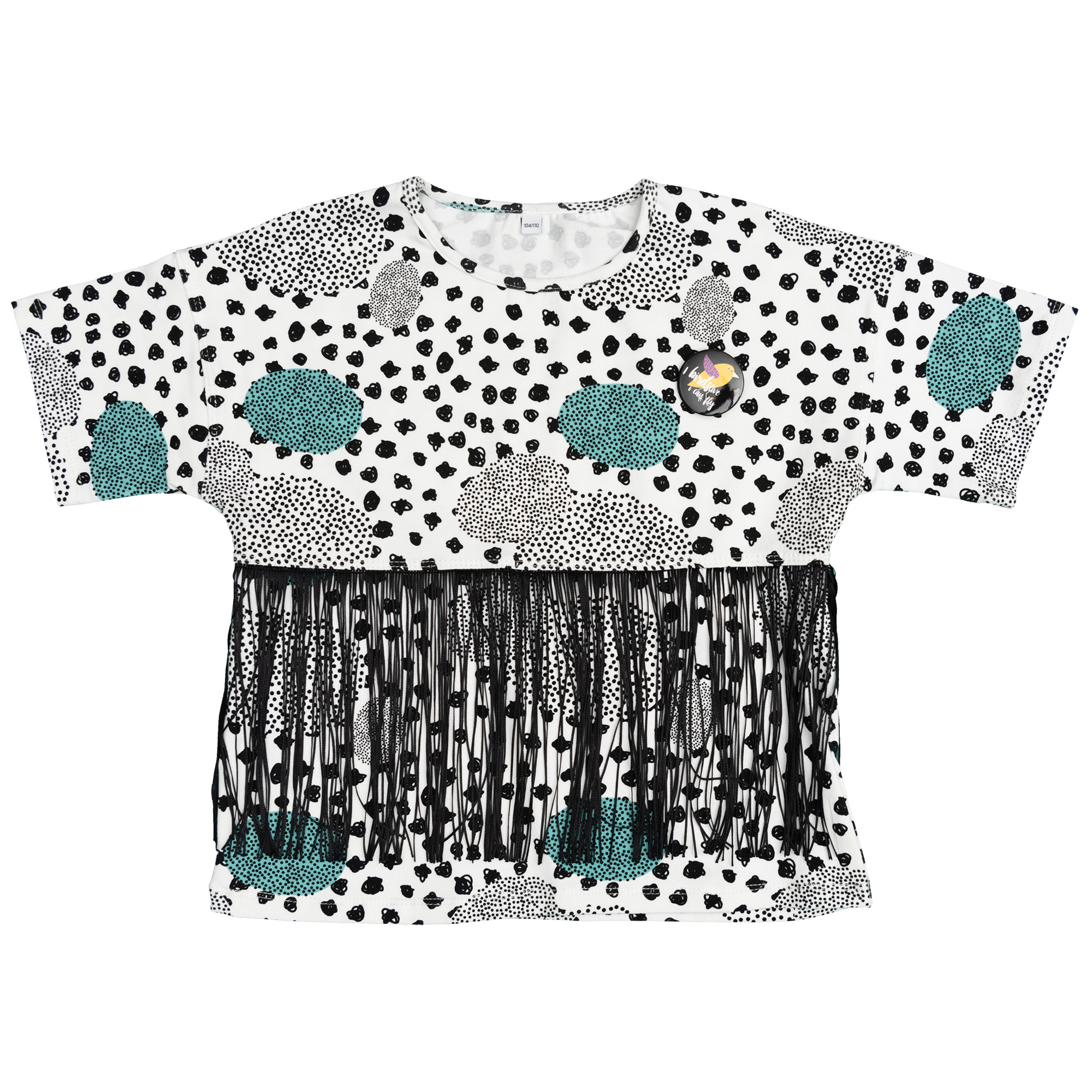 Camiseta  Flecos Simple Dots