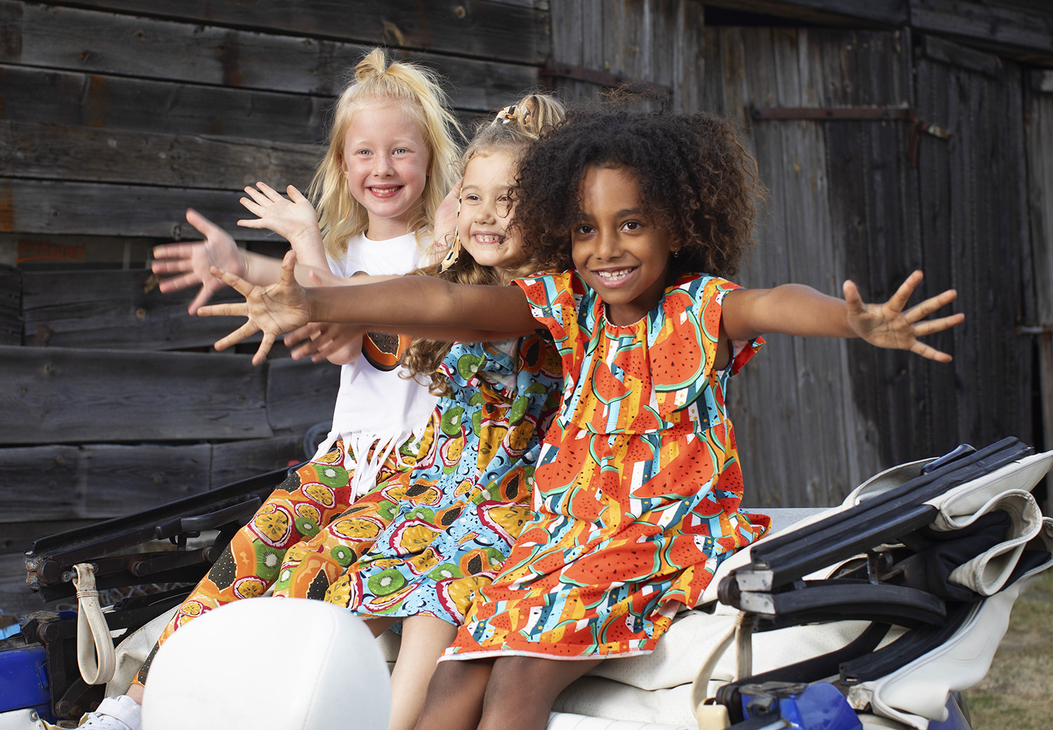 Vestido Macarena  Passion Fruit