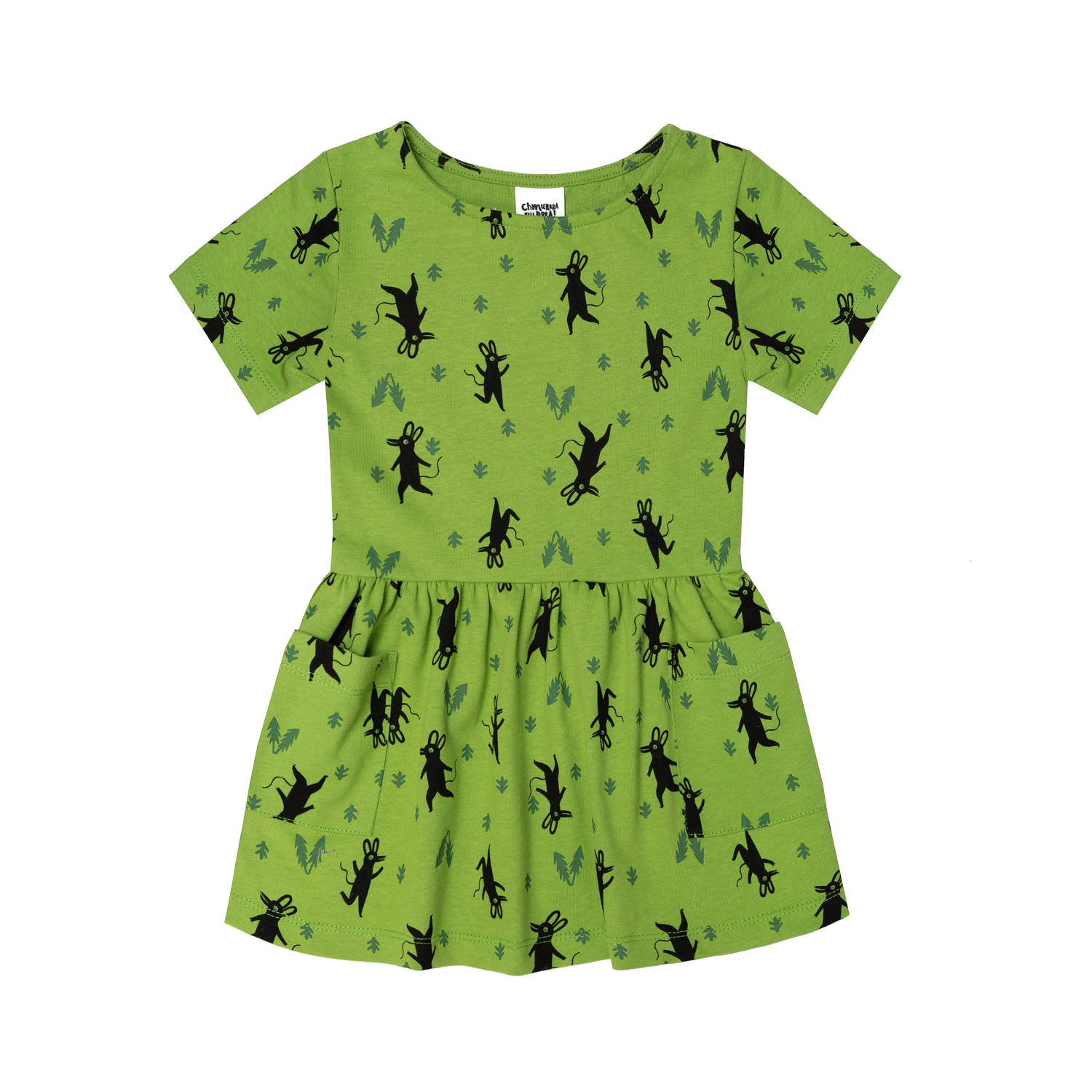 Vestido Little Mice - Verde