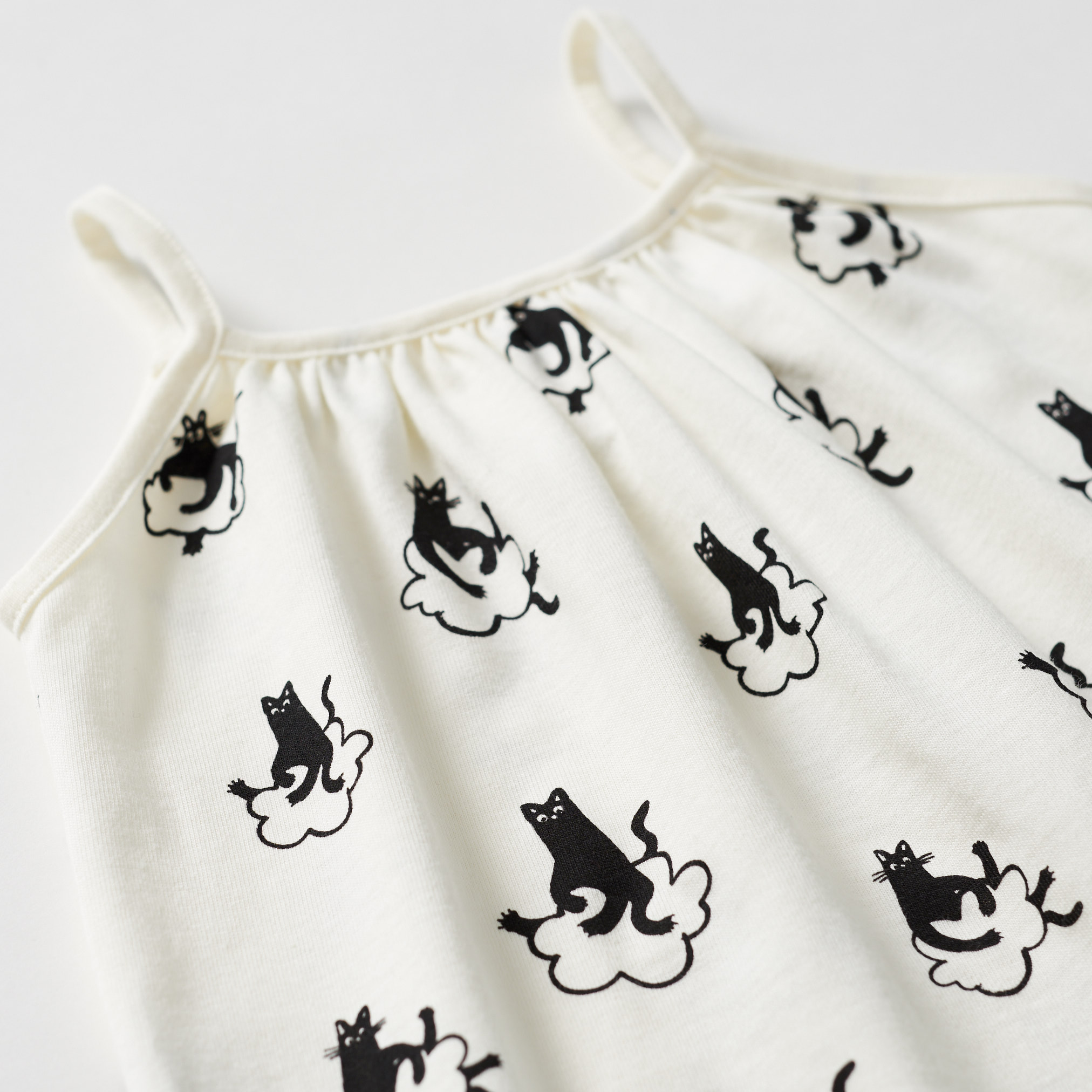 Vestido de Tirantes Cats - Crema claro