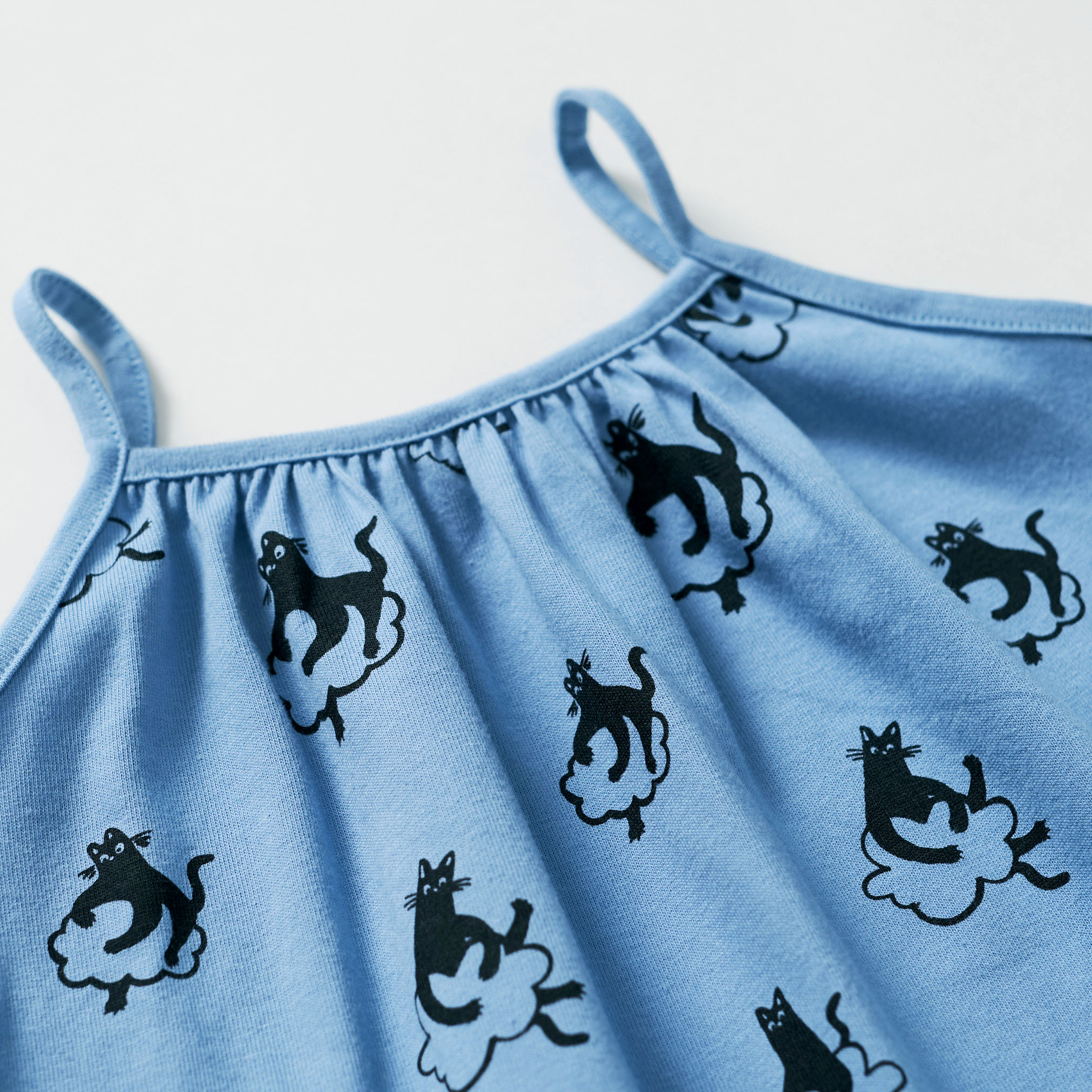 Vestido de Tirantes Cats - Azul