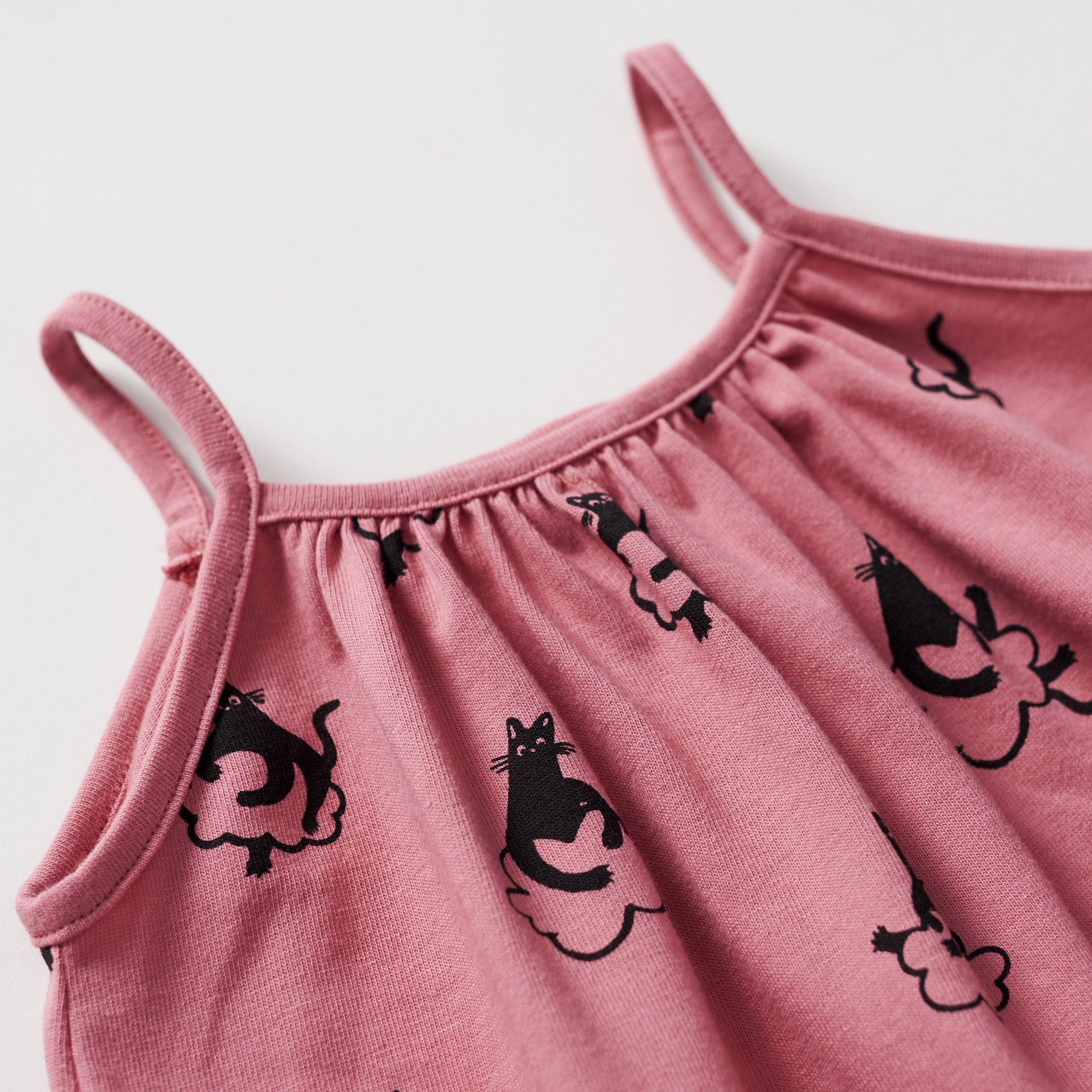 Vestido de Tirantes Cats - Rosa
