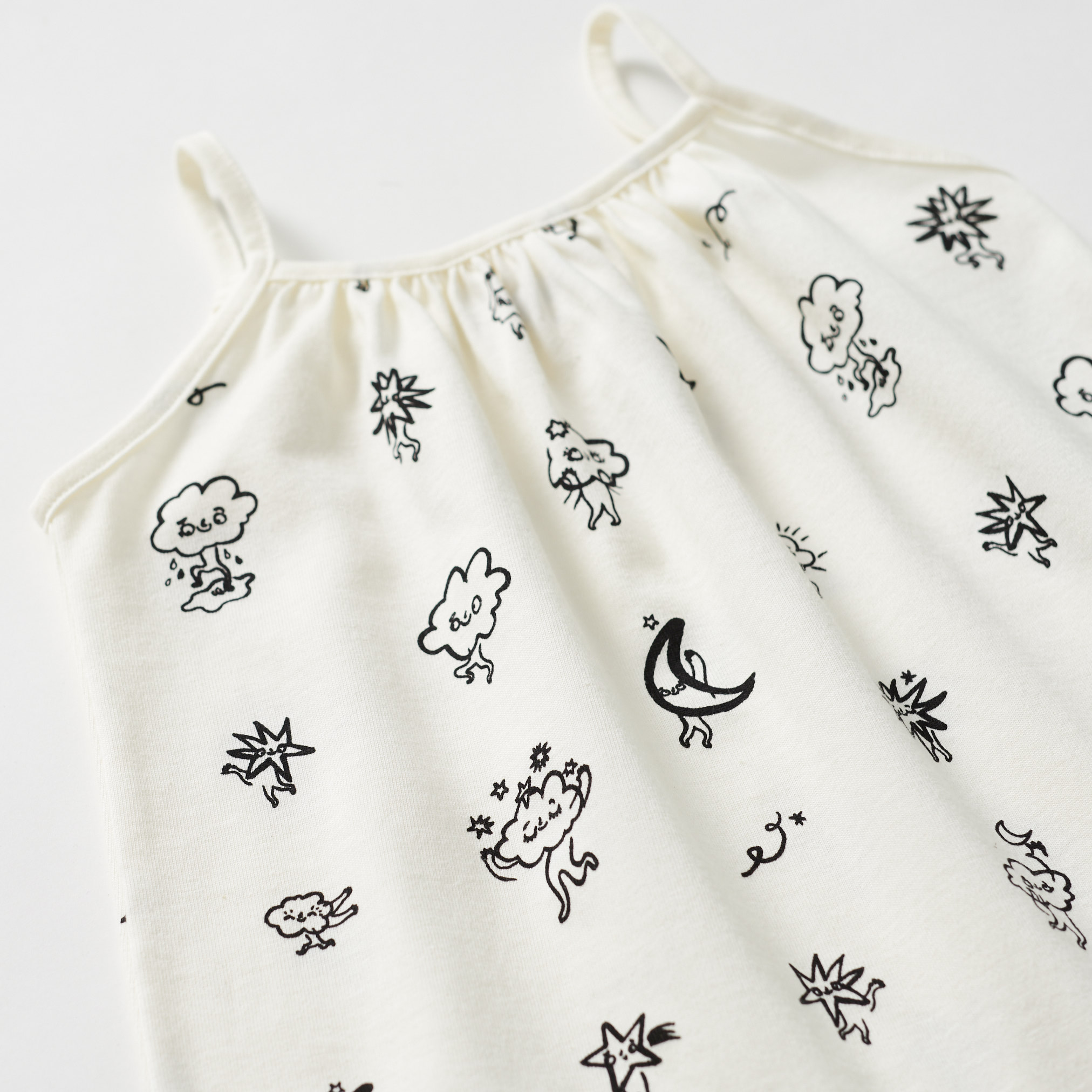 Vestido de Tirantes Clouds - Crema claro