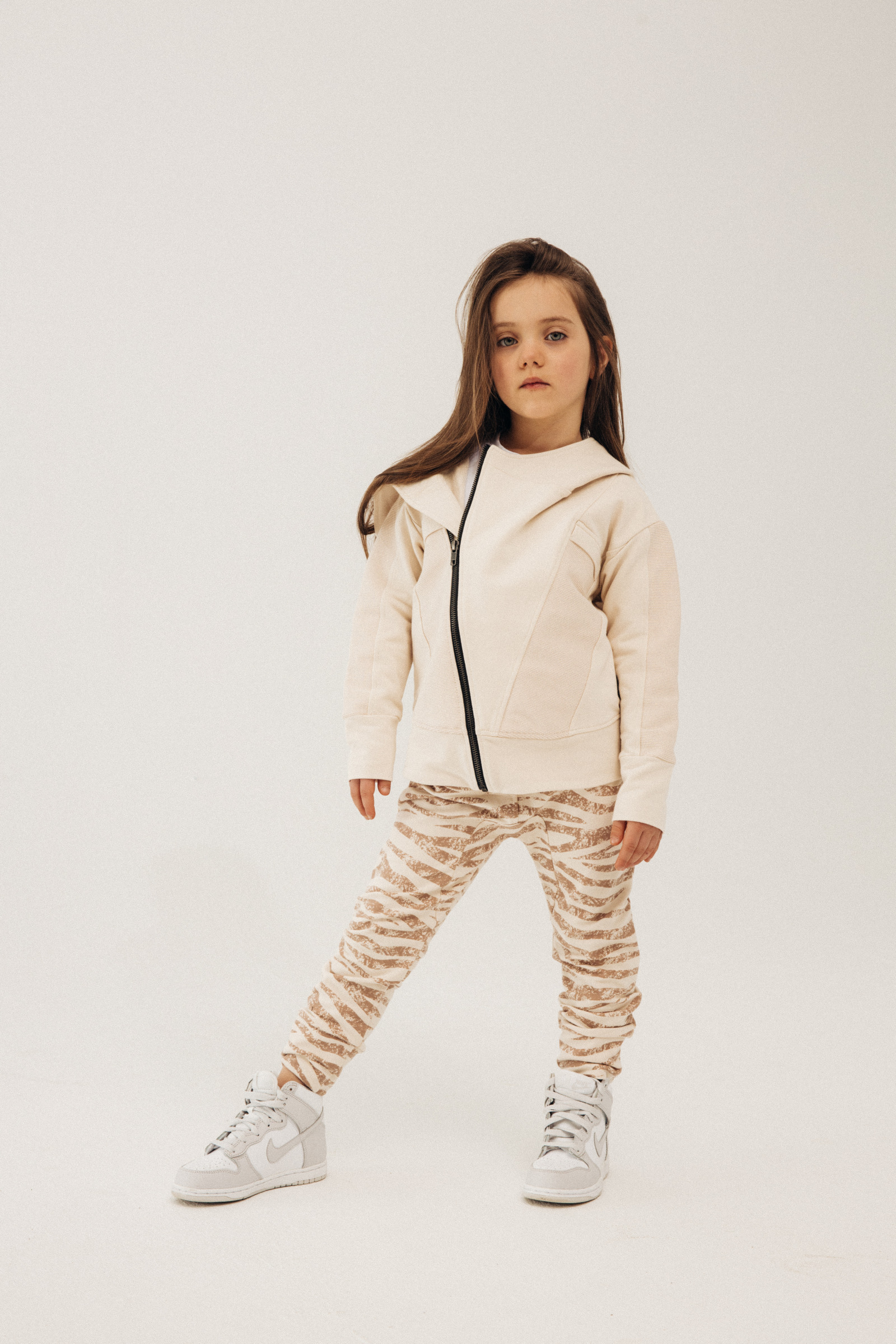 Chaqueta Biker Ramones - Crema