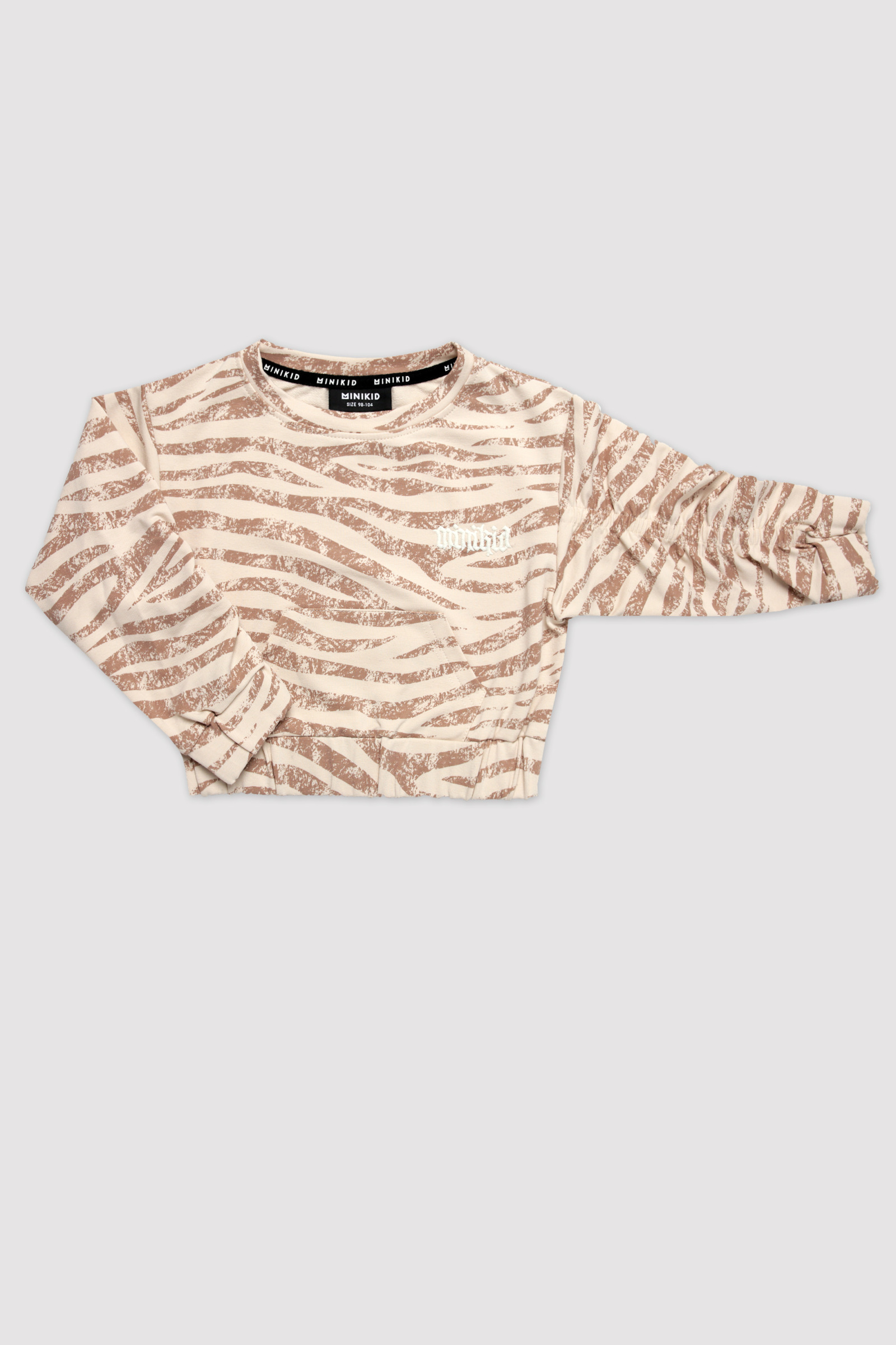 Sudadera Zebra pinched - Carmel