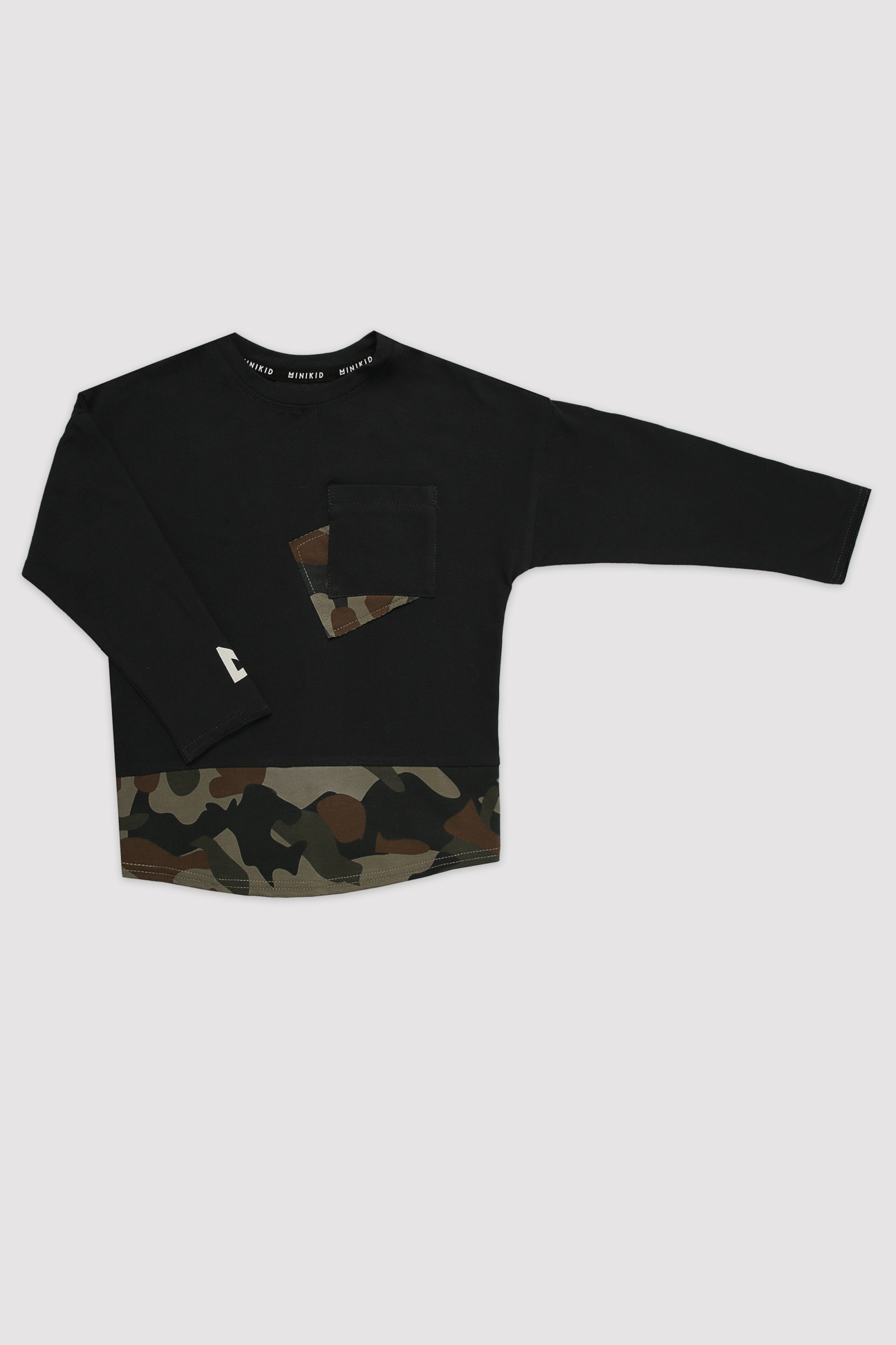 Camiseta Manga Larga Panel Camo