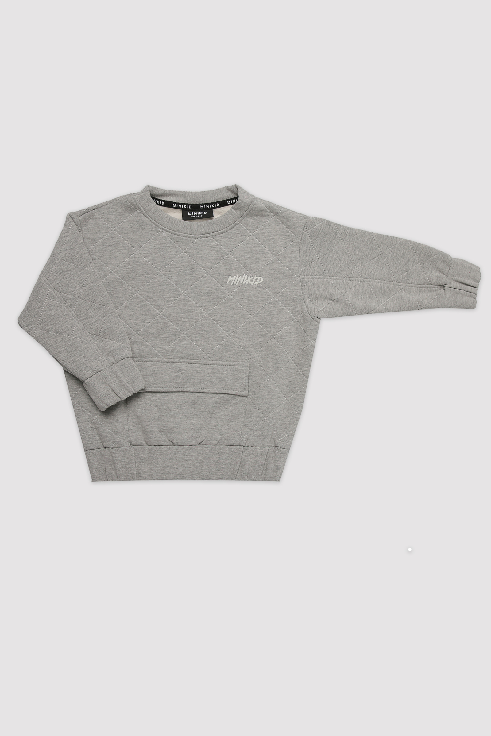 Sudadera - Quilted grey