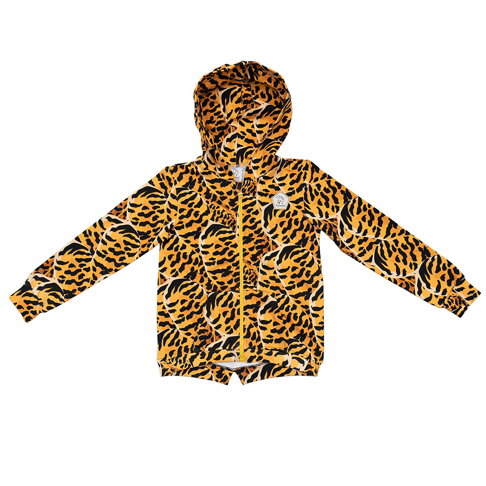 Sudadera con Cremallera Panda Pattern