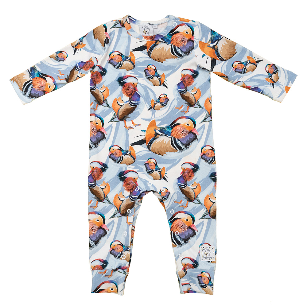 Mono Bebé Mandarin Ducks