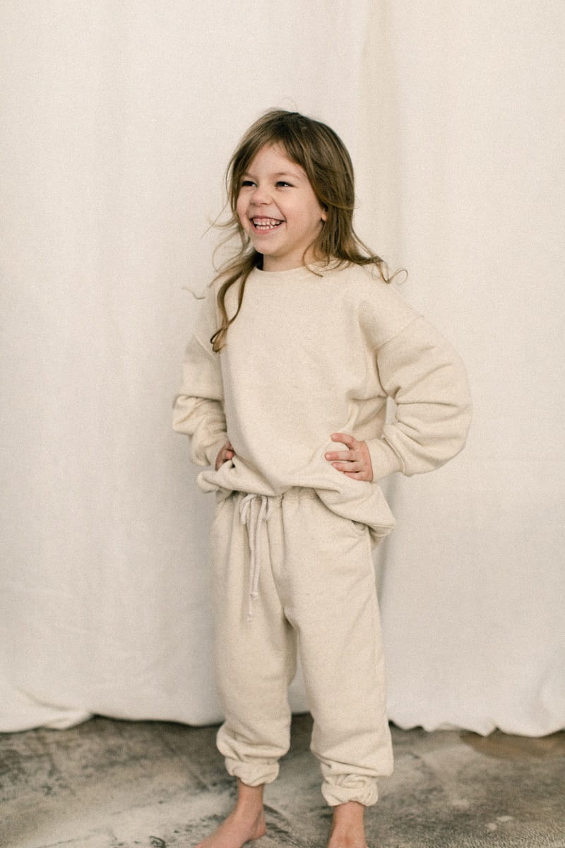 Orgánico Cáñamo Sudadera  - Oatmeal