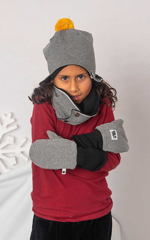 Gorro de invierno - Gris Oscuro
