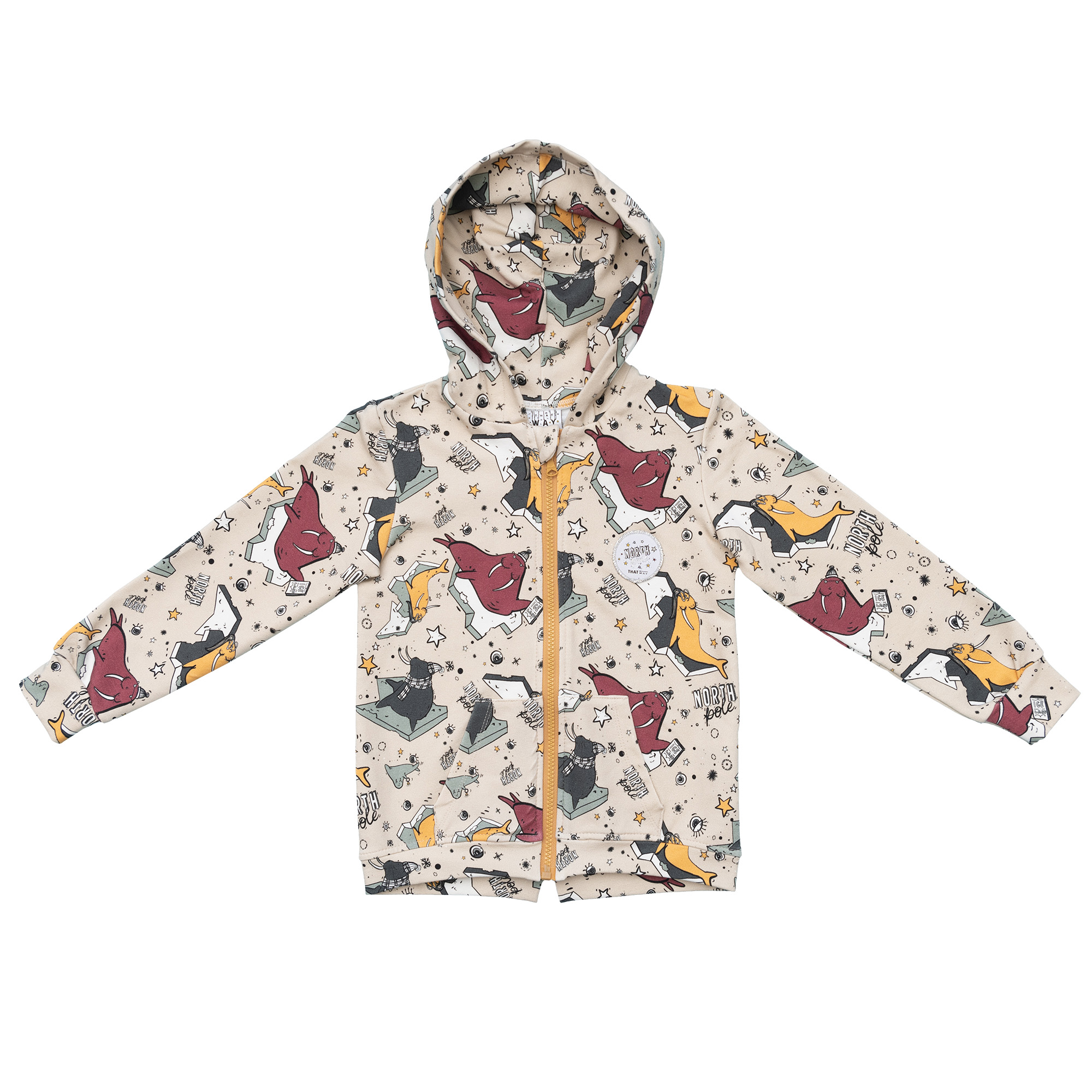 Sudadera con Cremallera Sea Lion