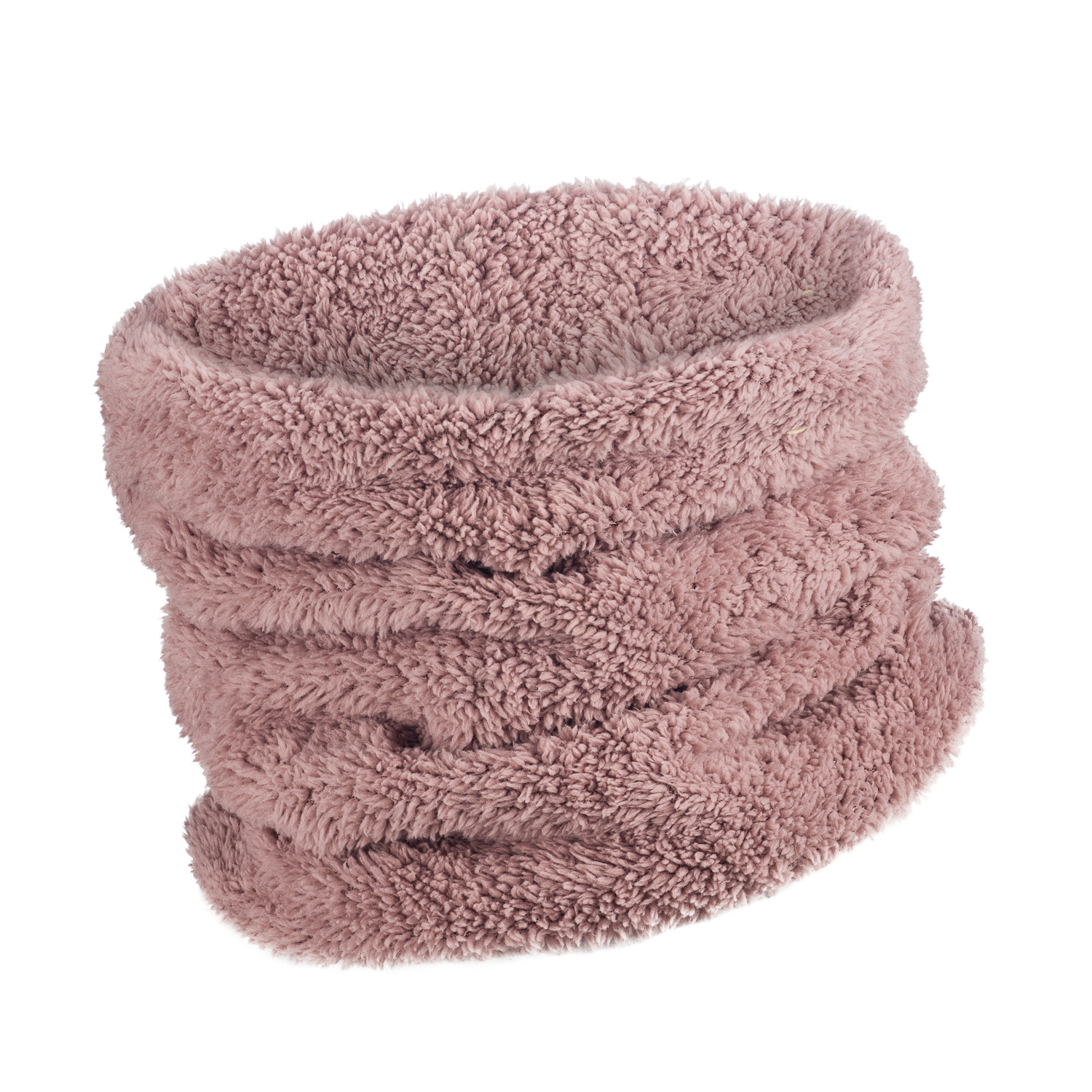 Bufanda tubular de invierno Luna - Rosa Algodón