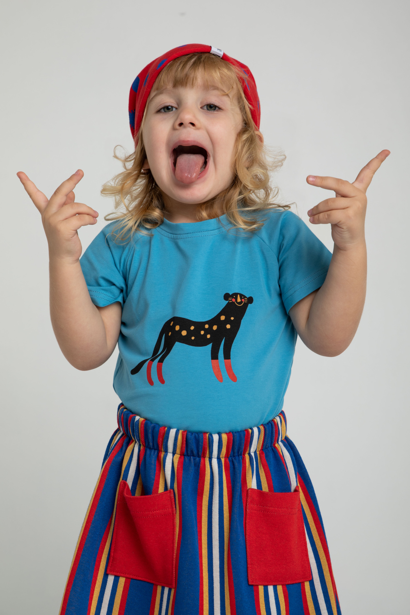 Camiseta Pantera - Azul