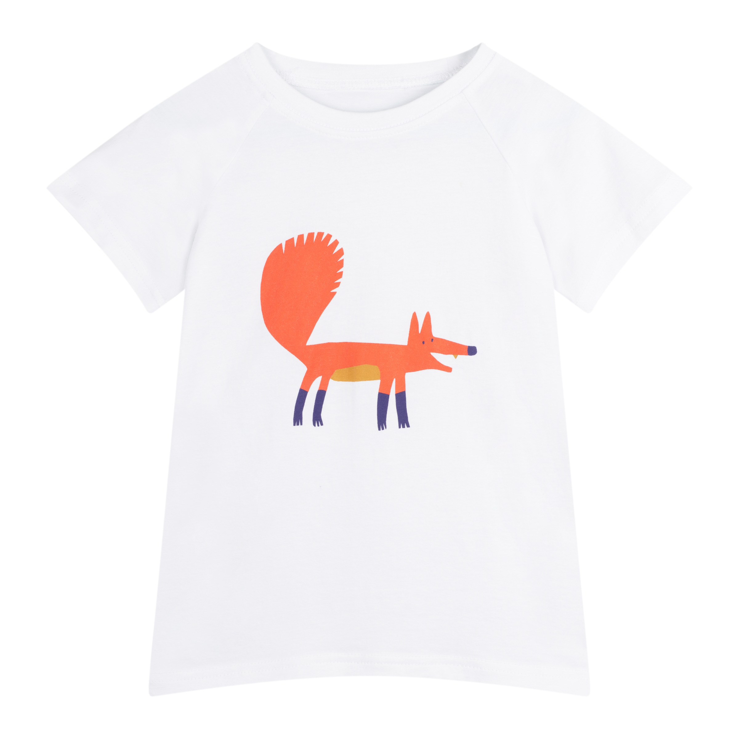 Camiseta Fox - Blanco