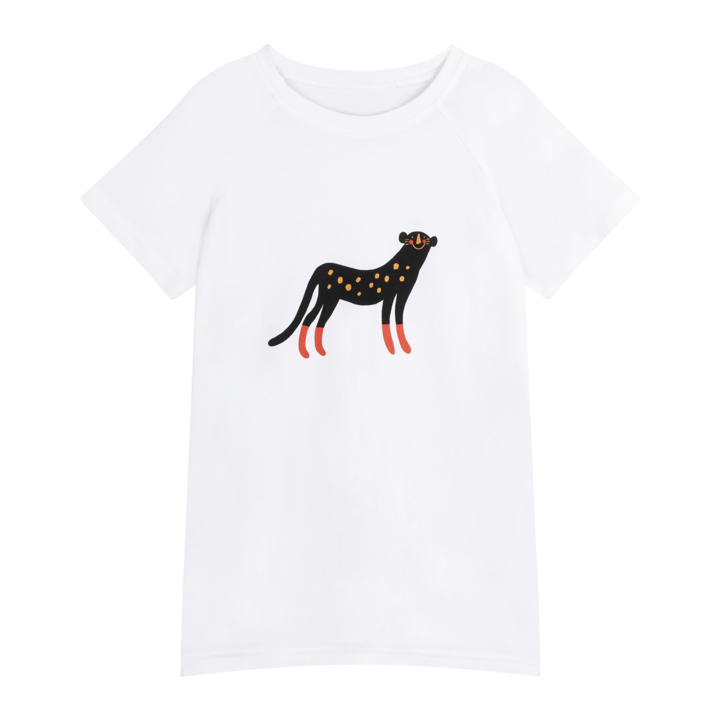 Camiseta Pantera - Blanco