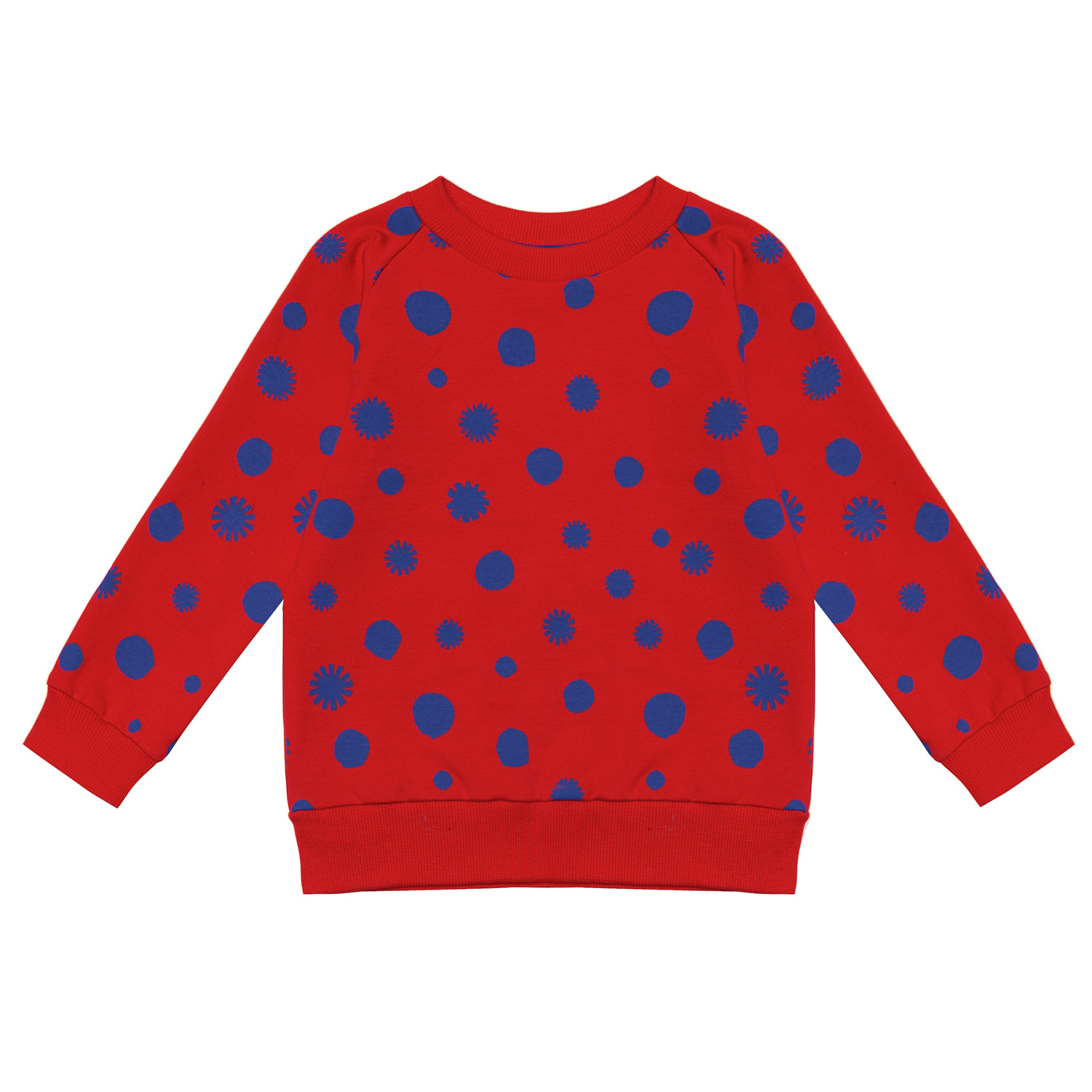 Sudadera Puntos - Rojo