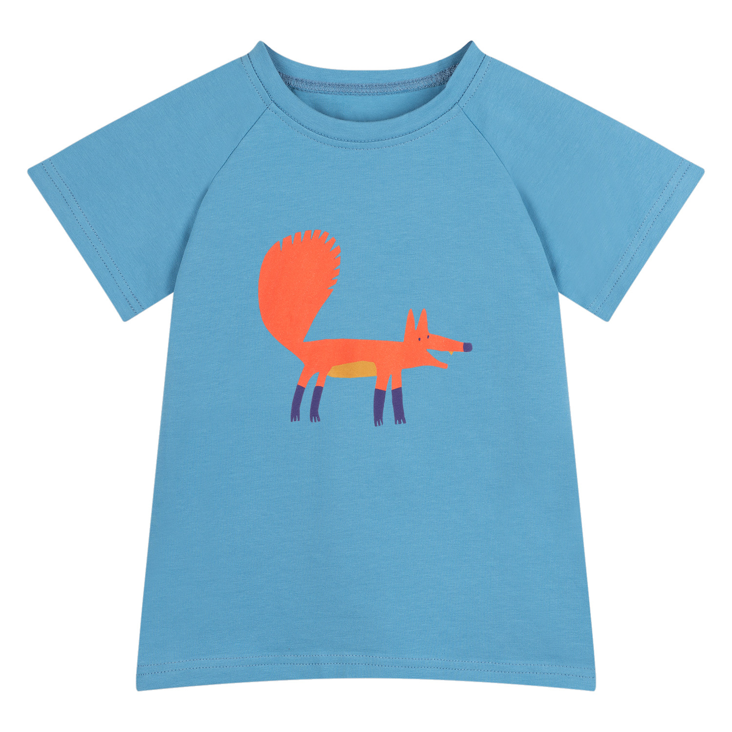 Camiseta Fox - Azul