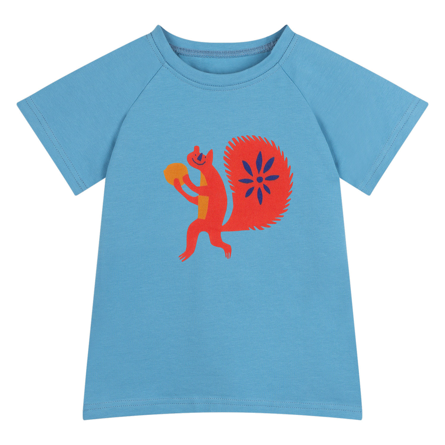 Camiseta Ardilla - Azul