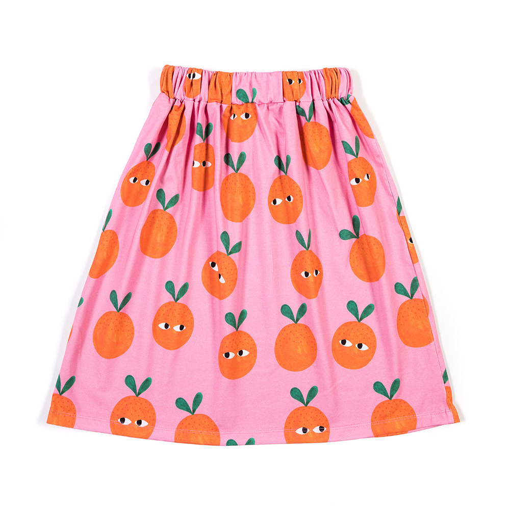Oranges on Pink Falda