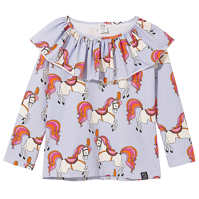 Camiseta Manga Larga - Lilac Horse