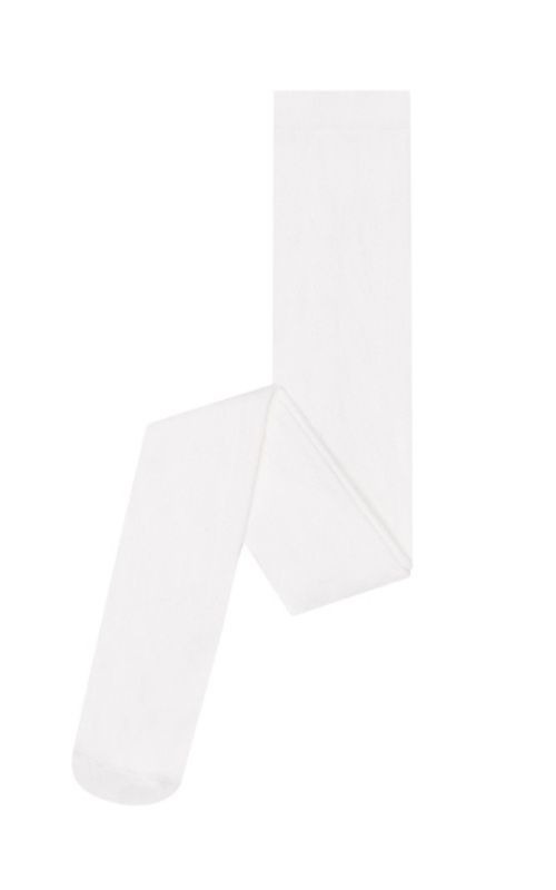 Medias infantiles de algodón orgánico - Blanco