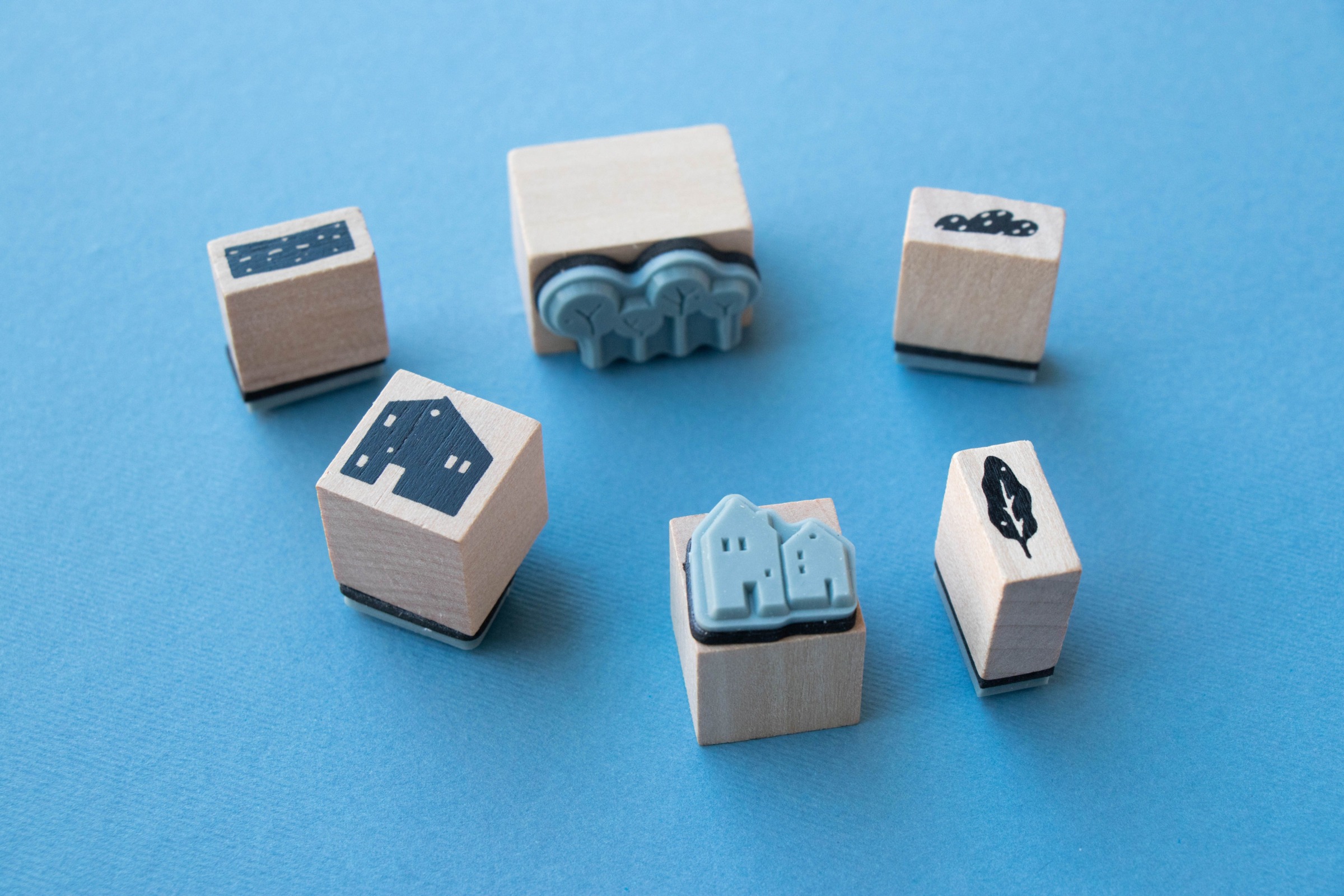 Calming Stamps - Villages