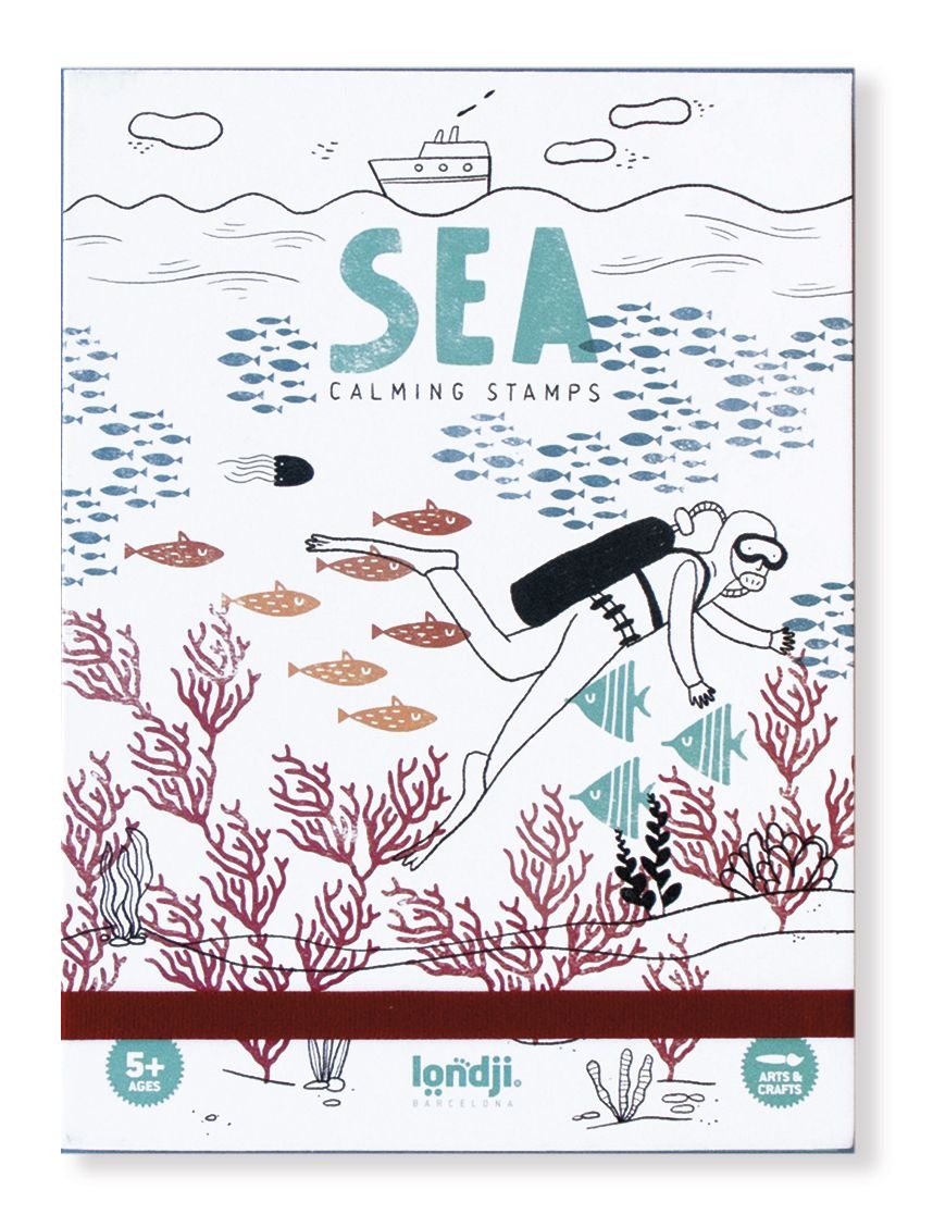 Calming Stamps - Sea