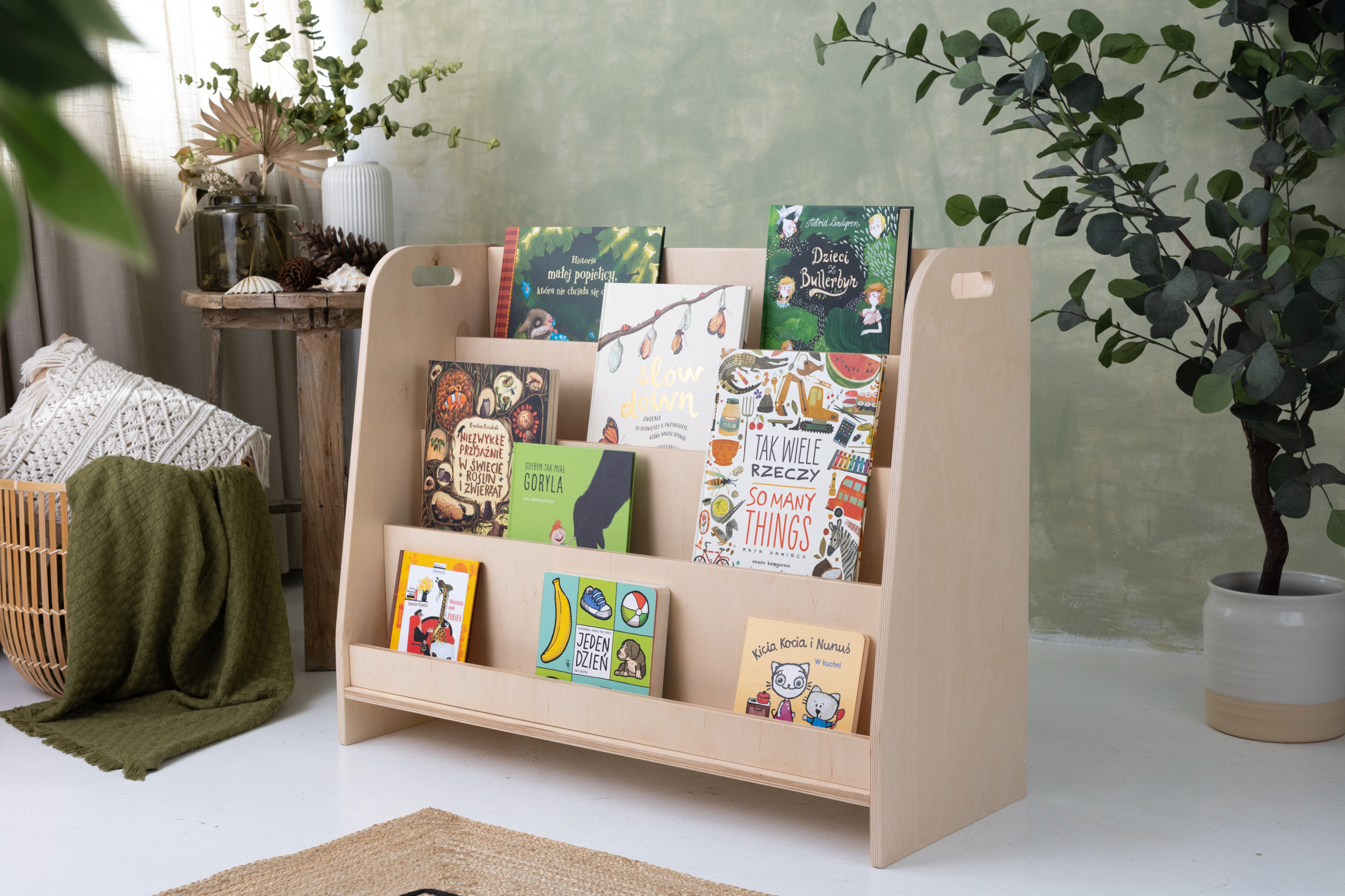 Conjunto Montessori 2x Estante + Librería - 90cm • I Made You