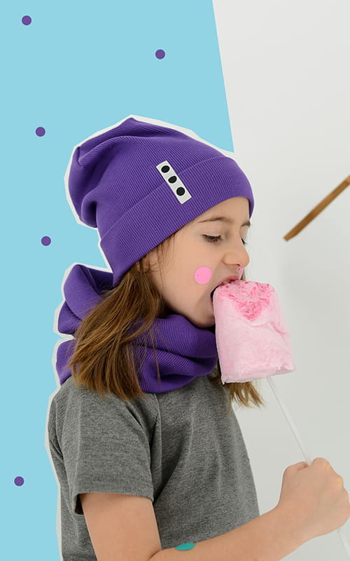 Braga de Cuello Tubo - Violet