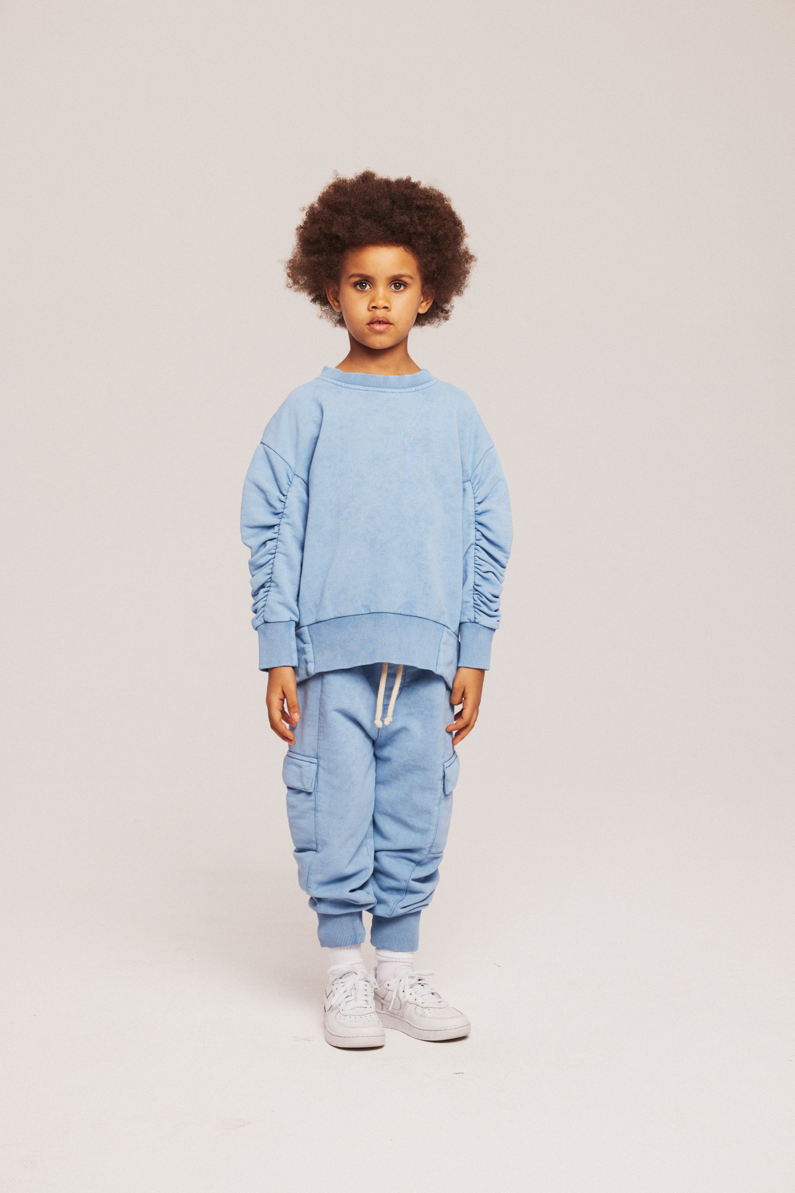 Joggers - Vintage Blue Cargo Pants
