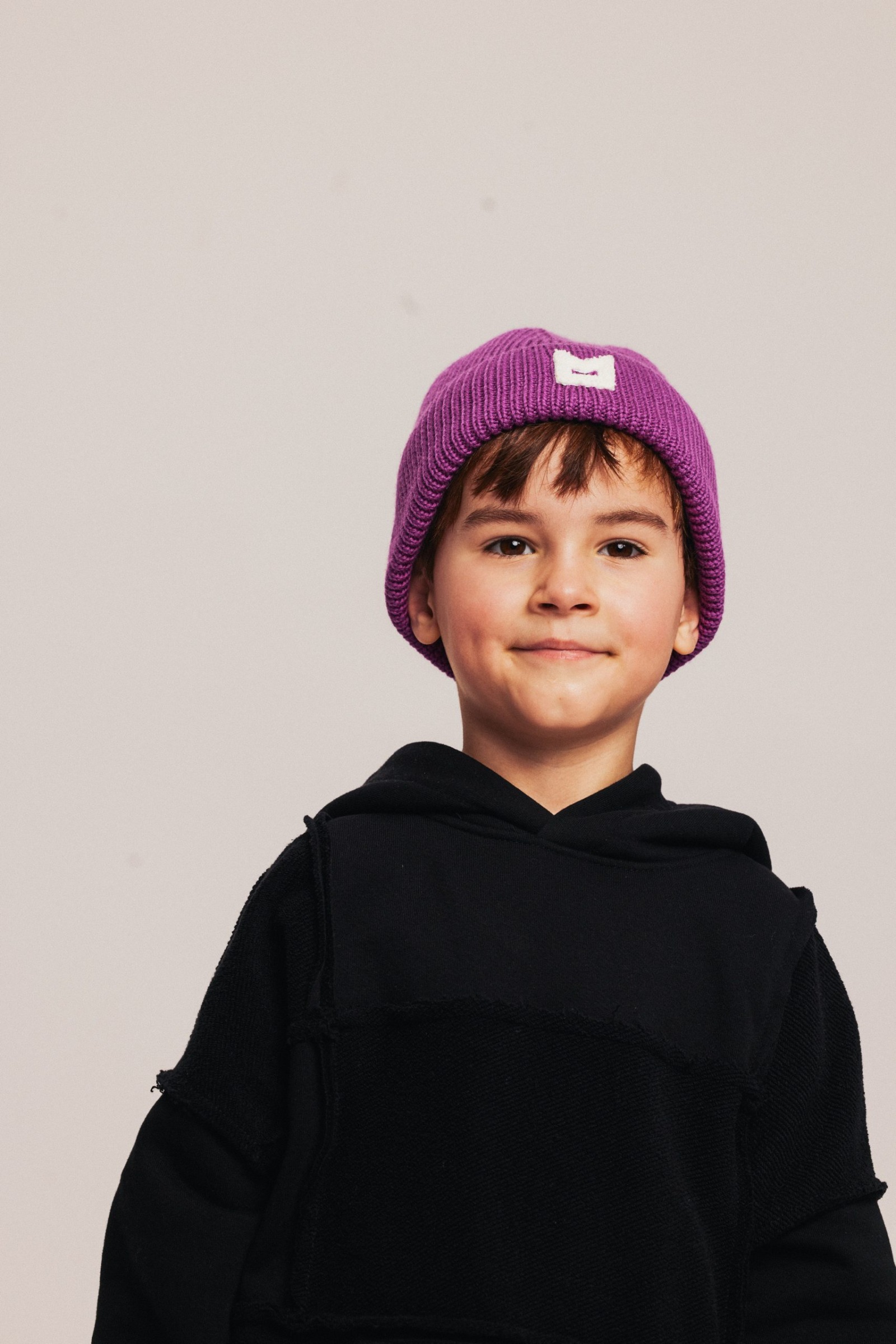 Gorro Ajustado Merino - Pablo Fuchsia